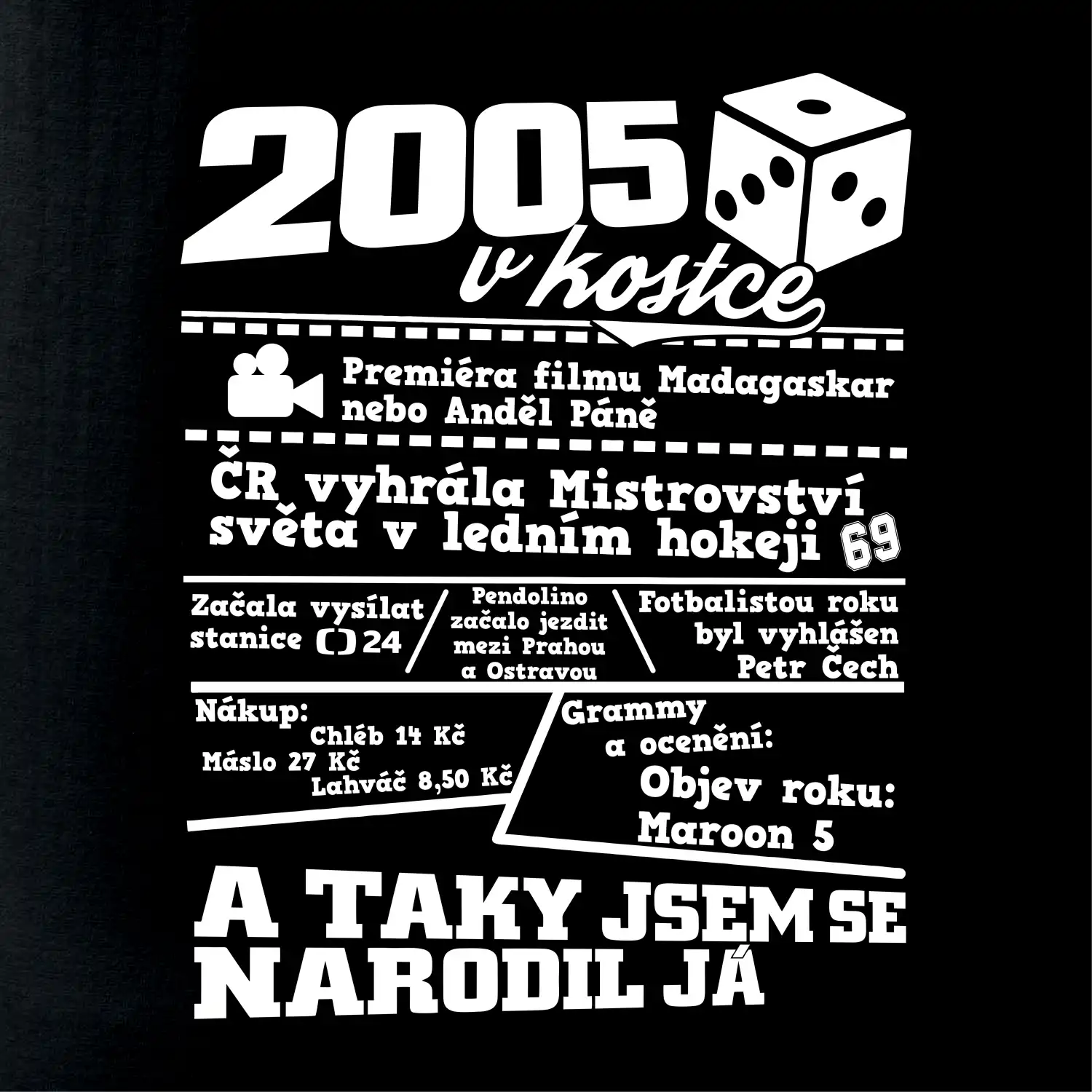 2005 v kostce