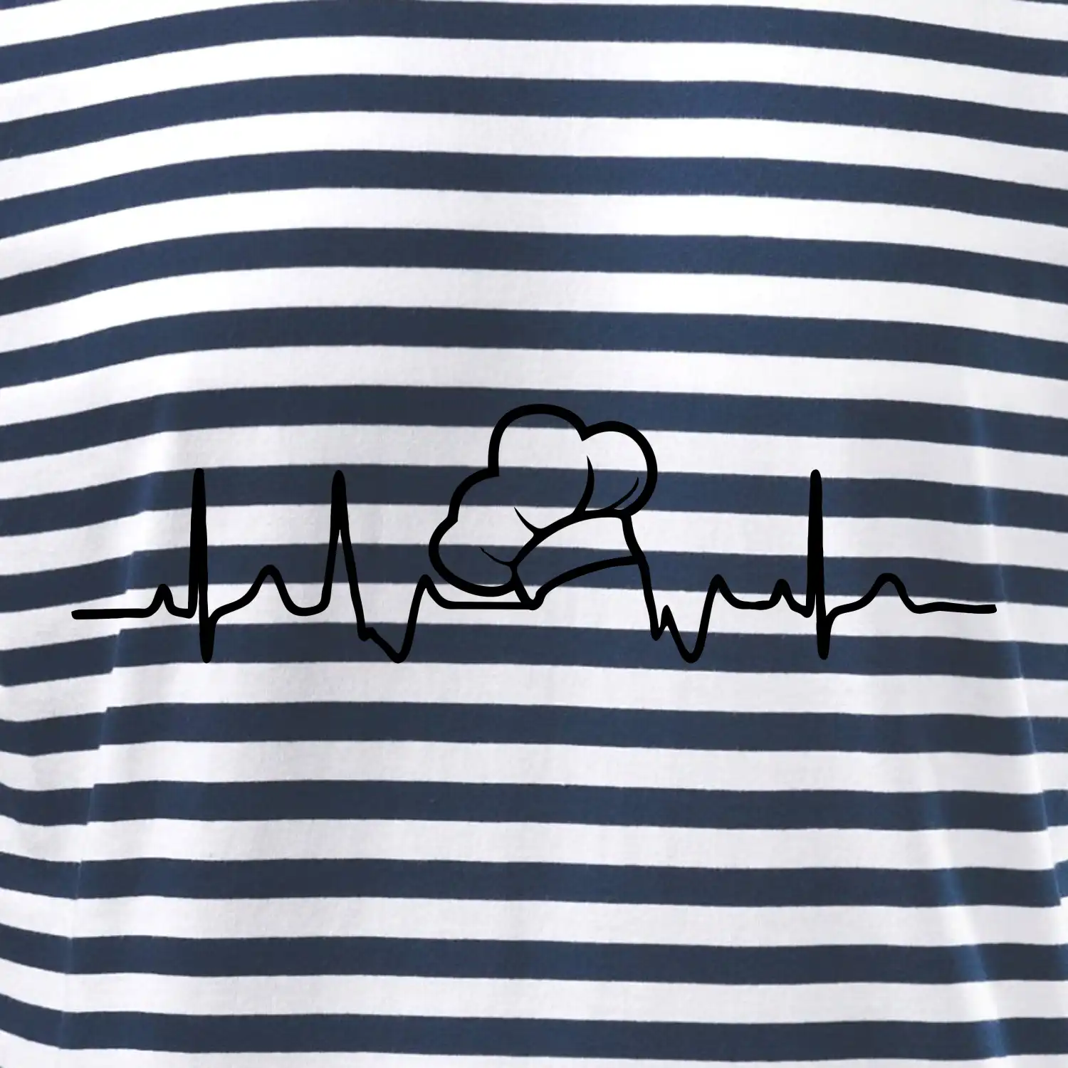 EKG kuchařská čepice