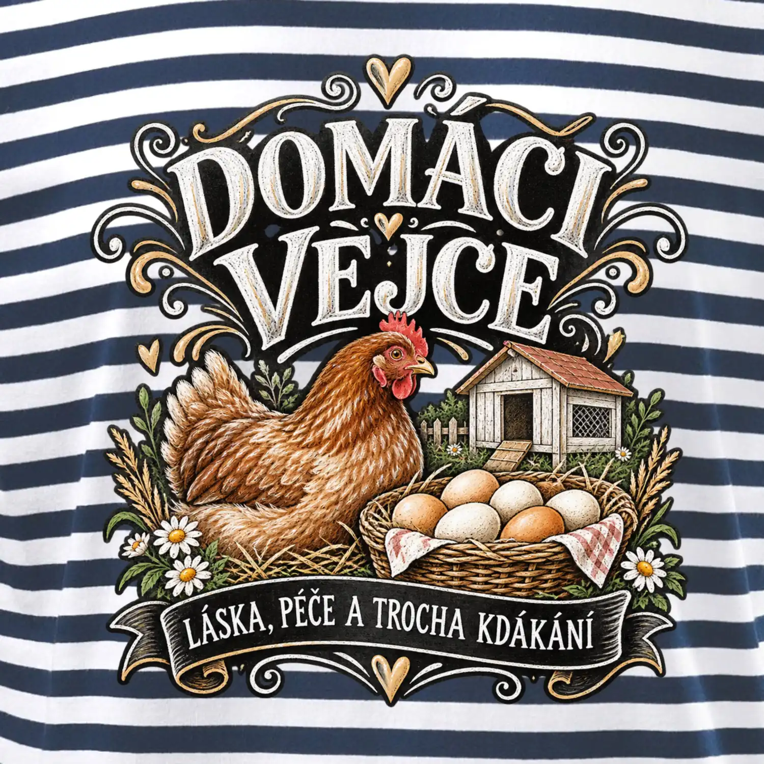 Domácí vejce z farmy