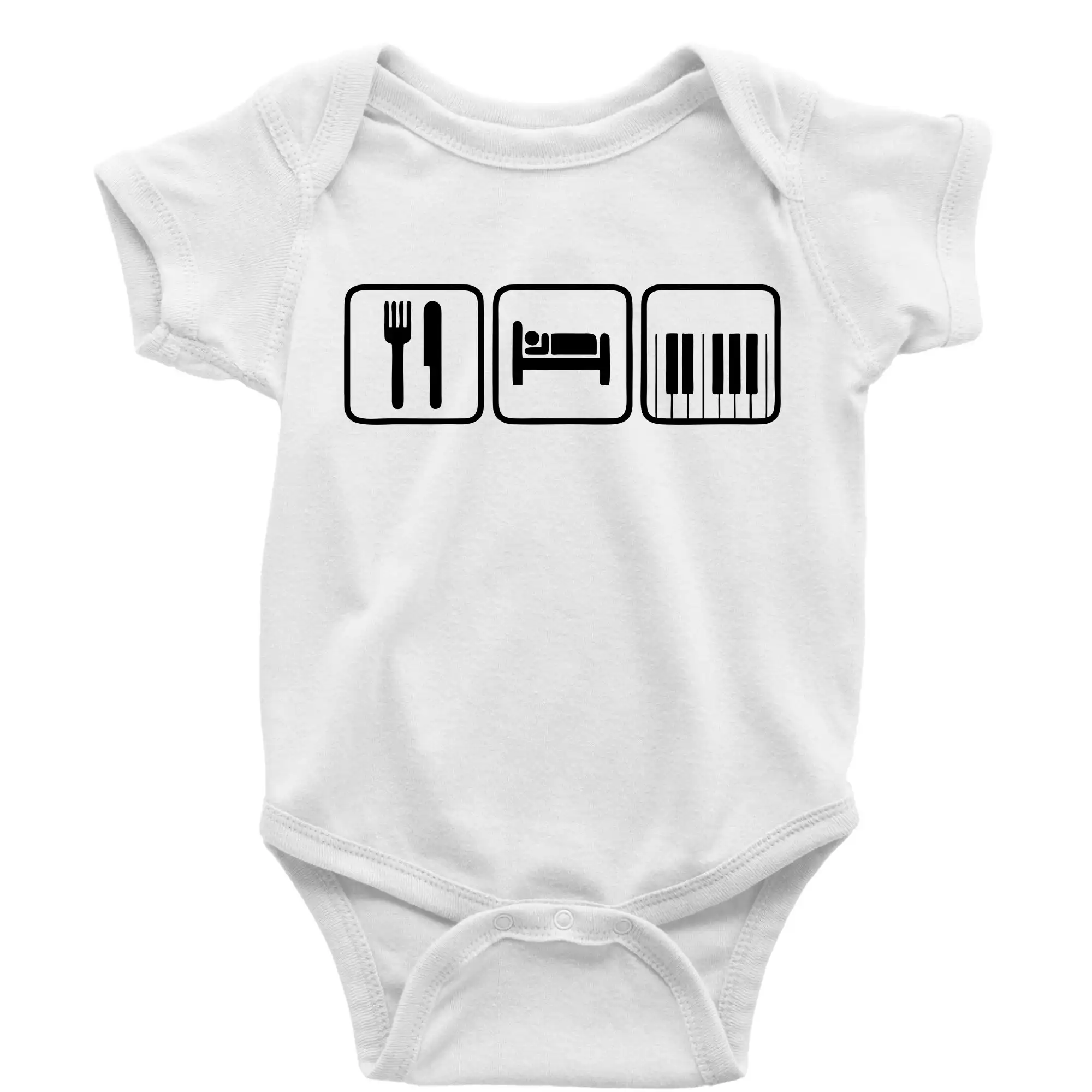 Eat sleep piano v řadě