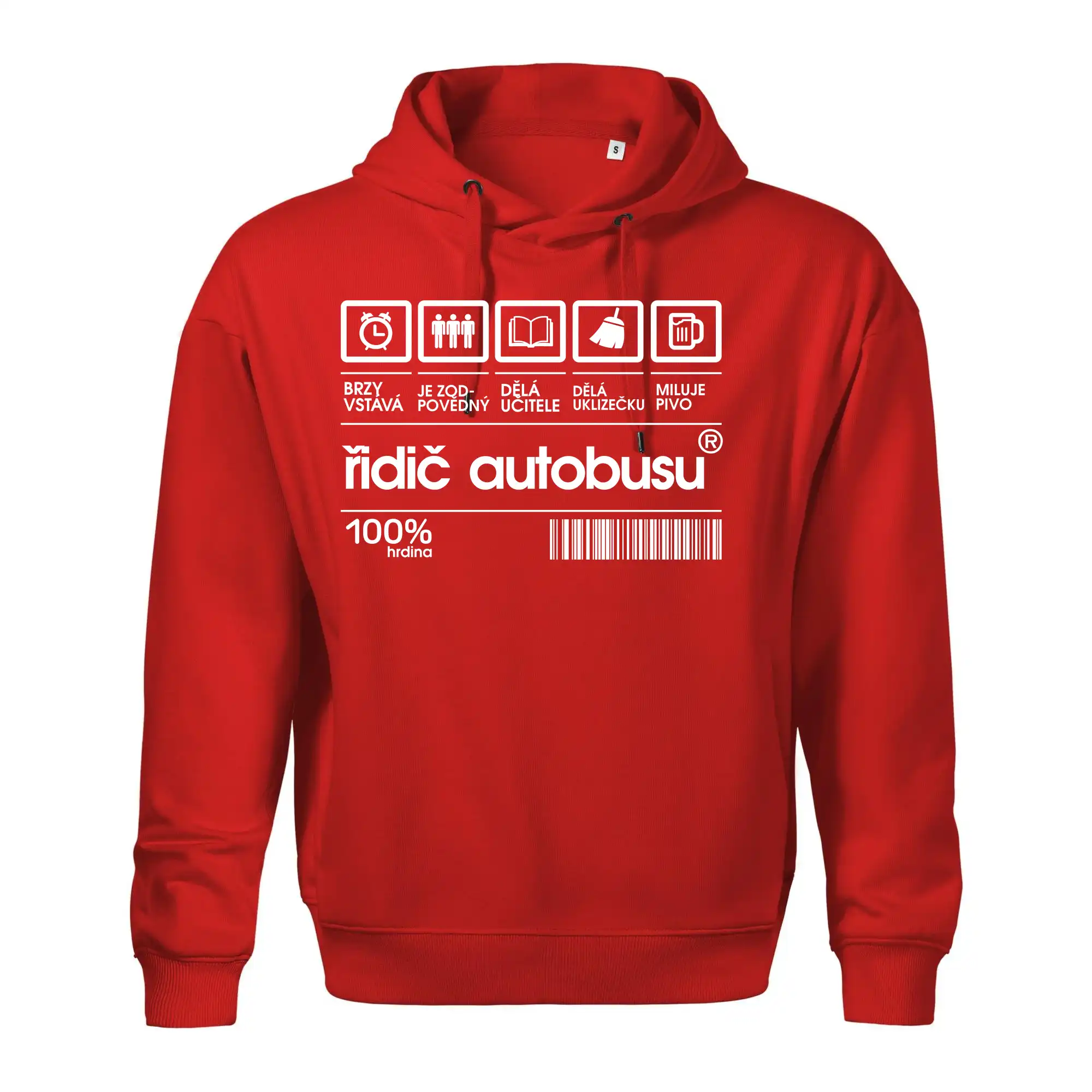 Čárový kód řidič autobusu