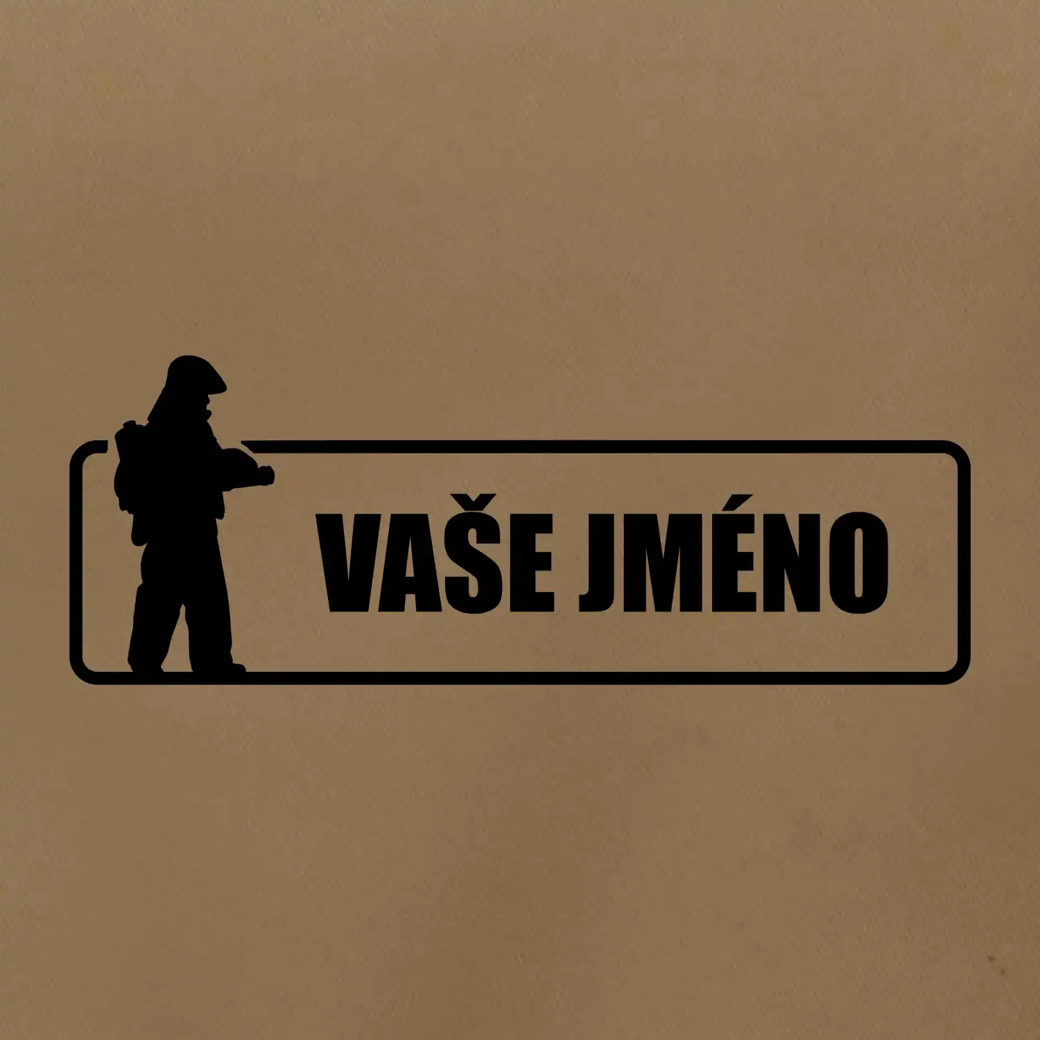 Hasič - jméno v rámečku