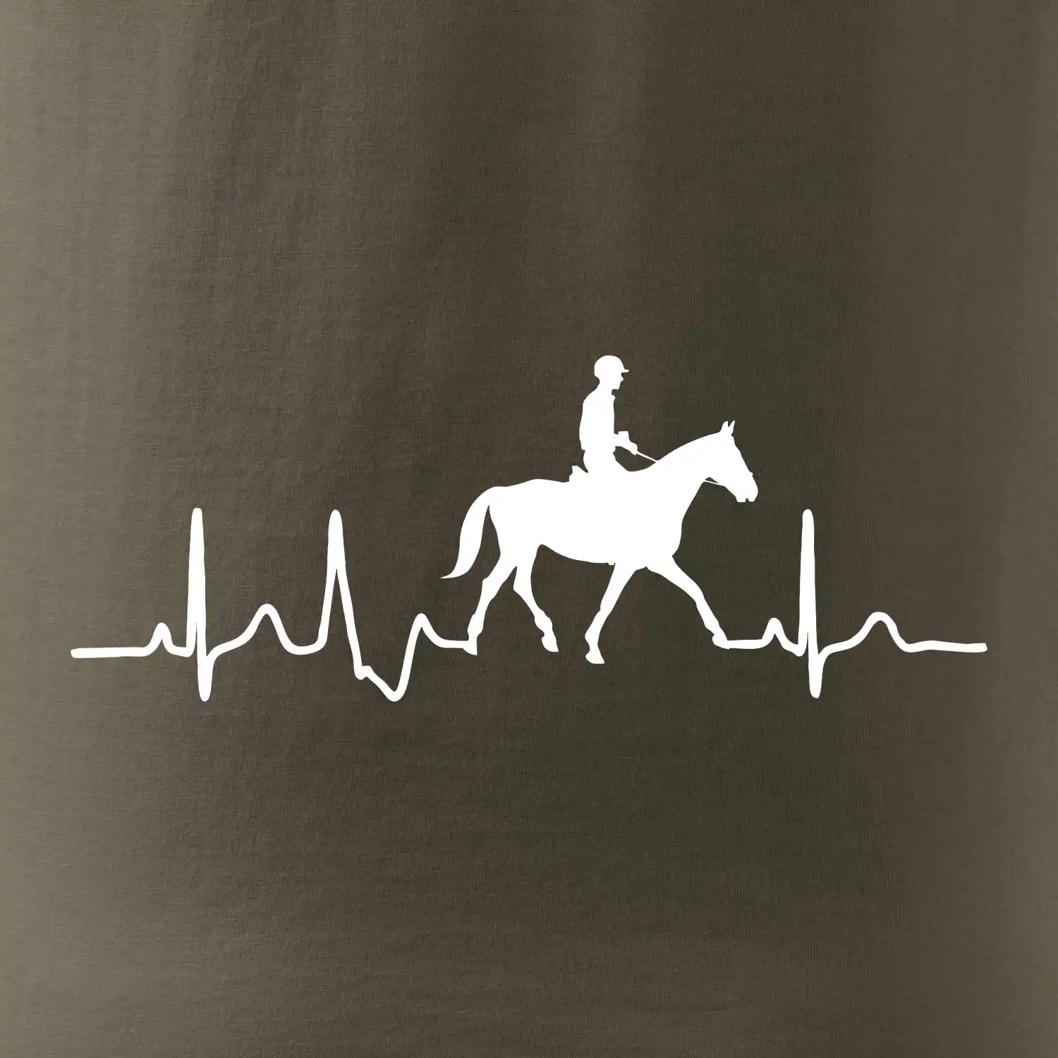 EKG jízda na koni