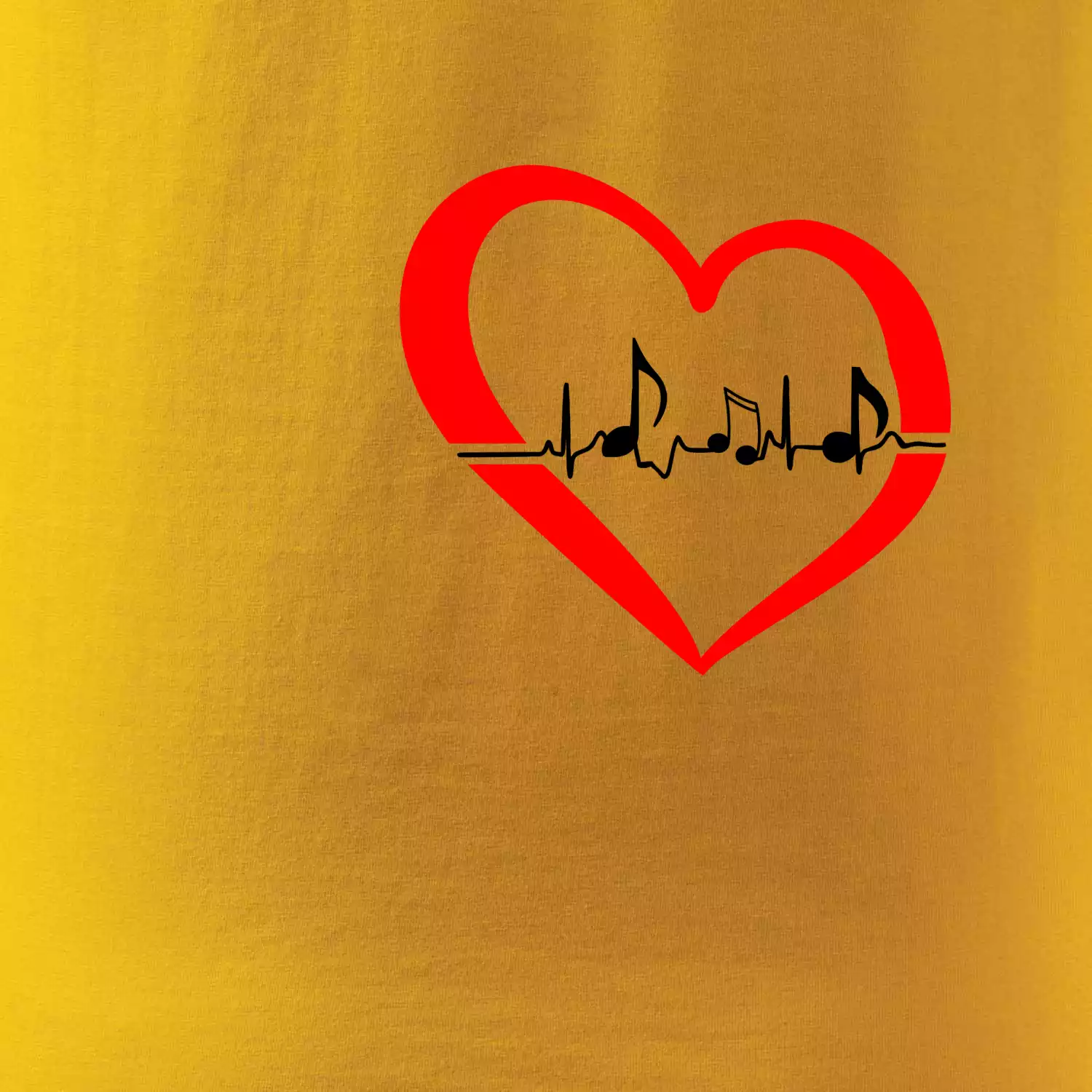 Moje srdce bije pro hudbu - srdce malé