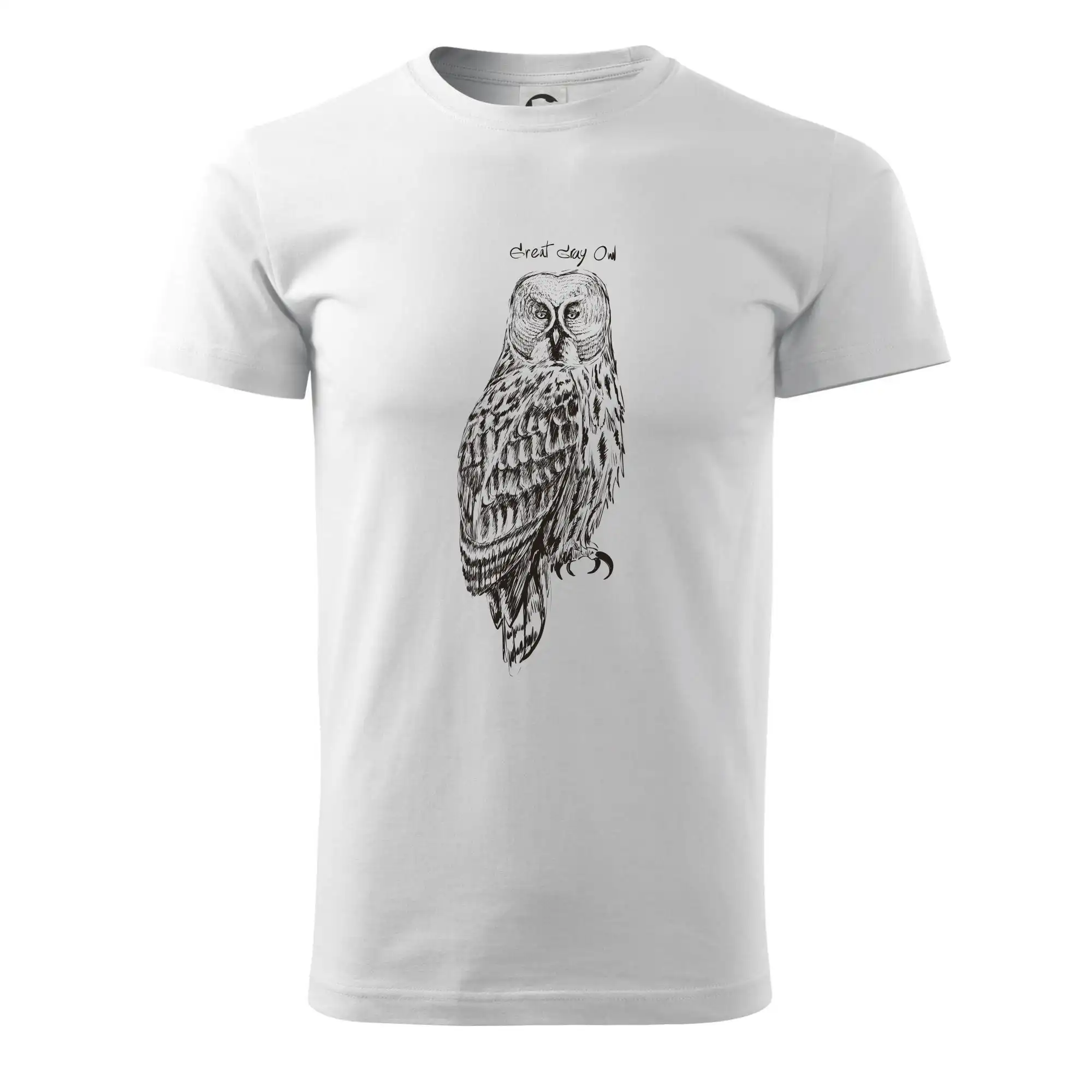 Puštík vousatý great gray owl