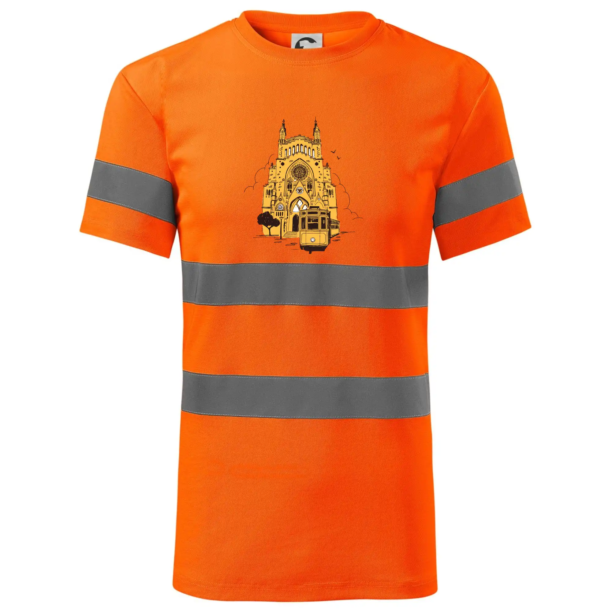 Mallorca - katedrála a tramvaj