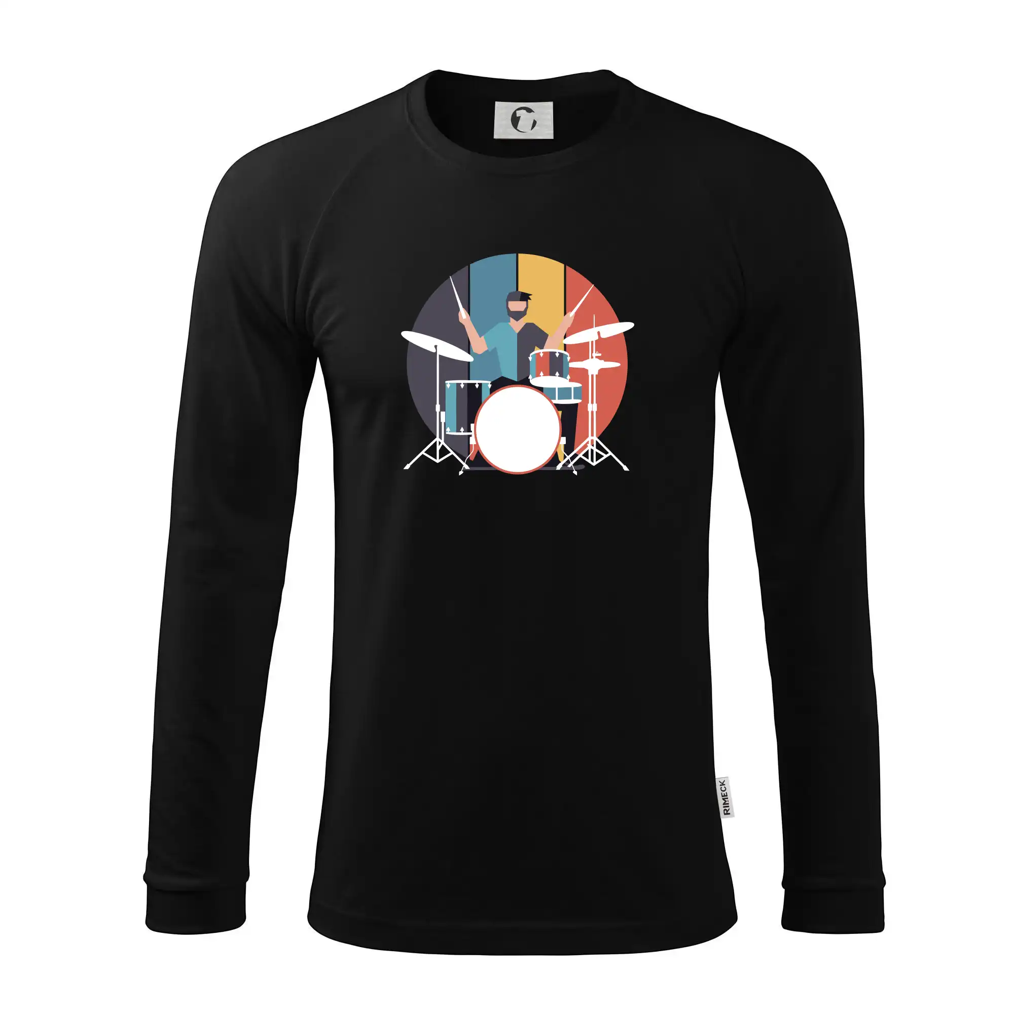 Geometric drummer
