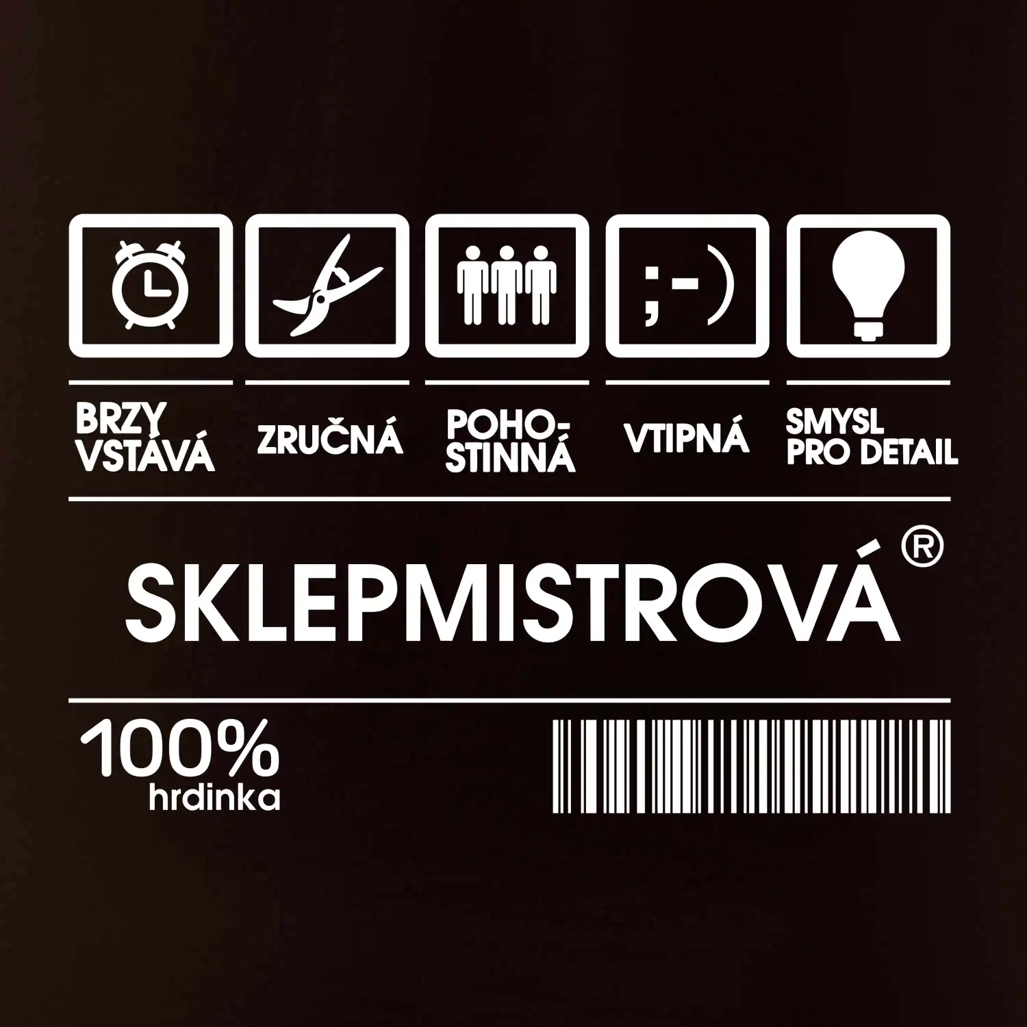 Čárový kód sklepmistrová