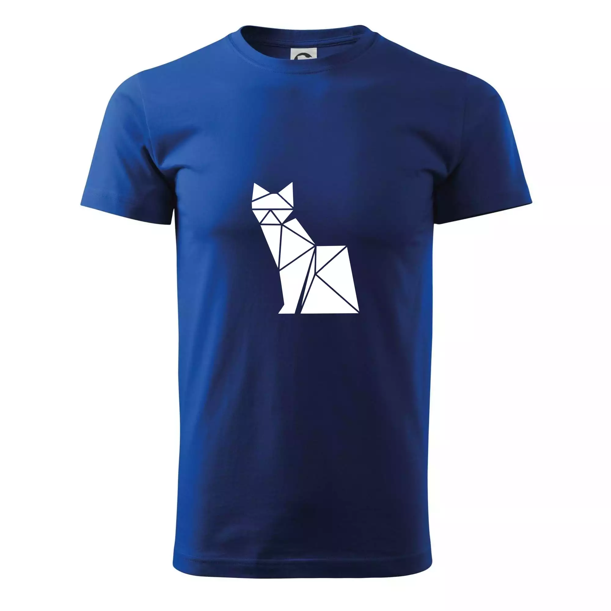 Origami kočka z boku