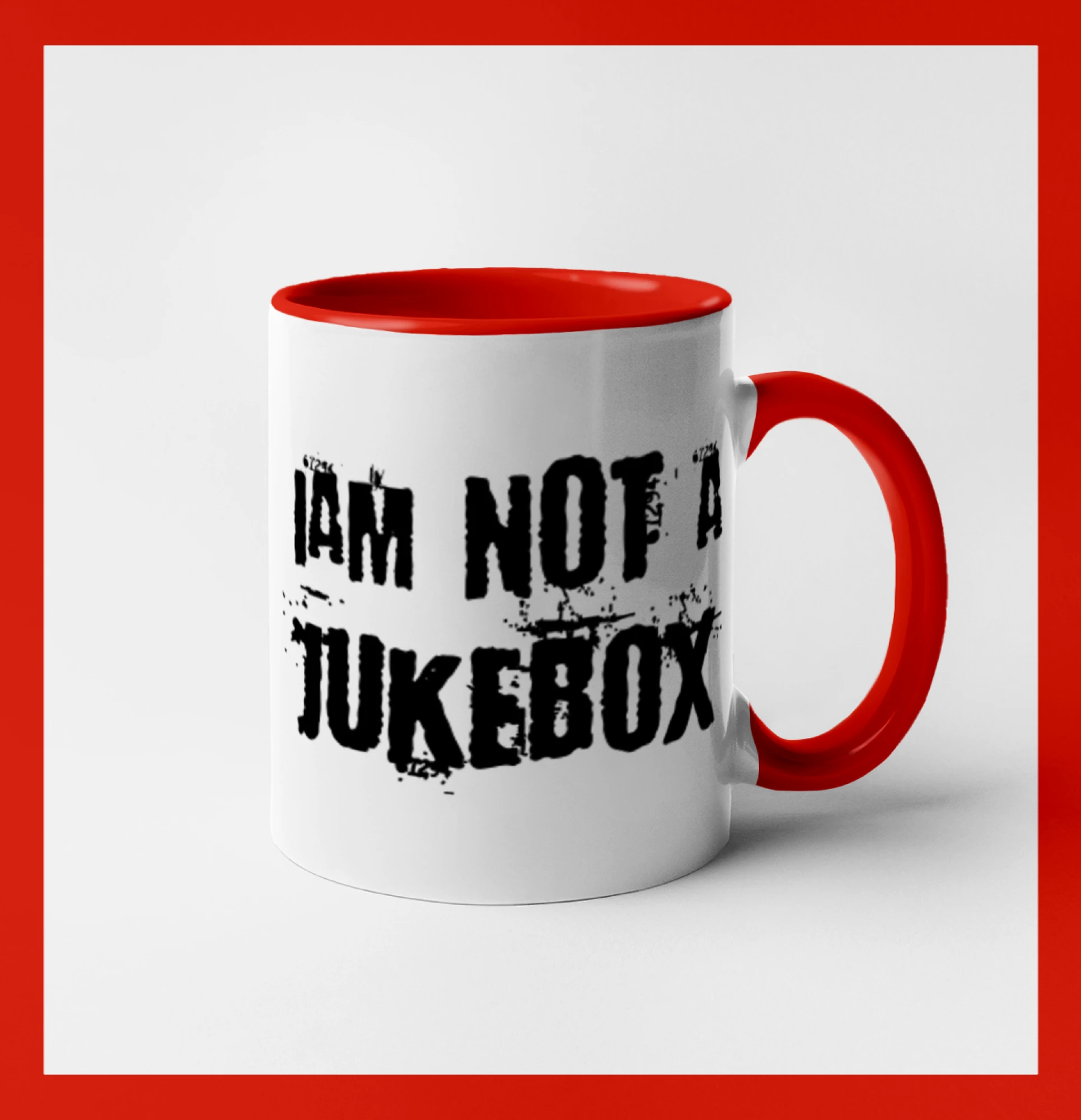 Iam not a jukebox - na prsou