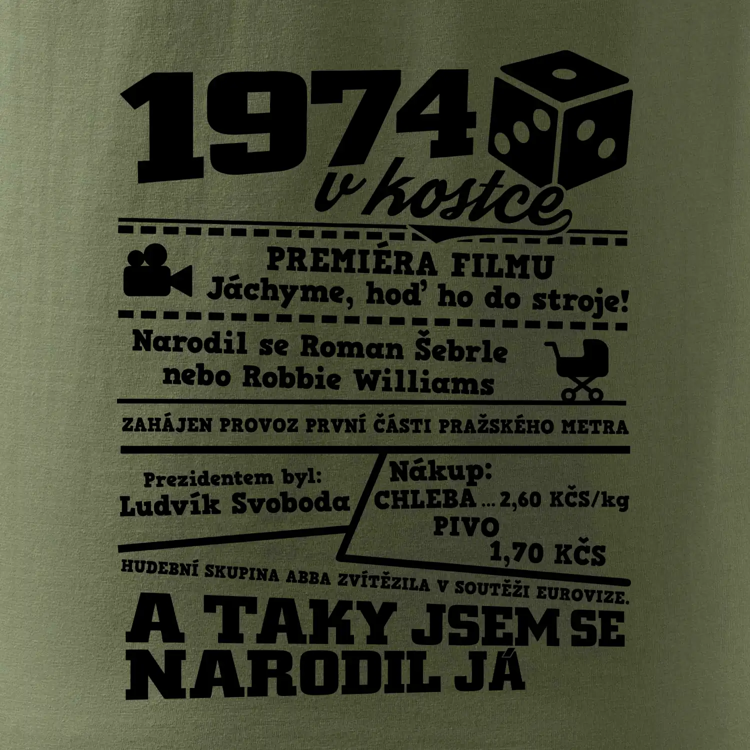 1974 v kostce