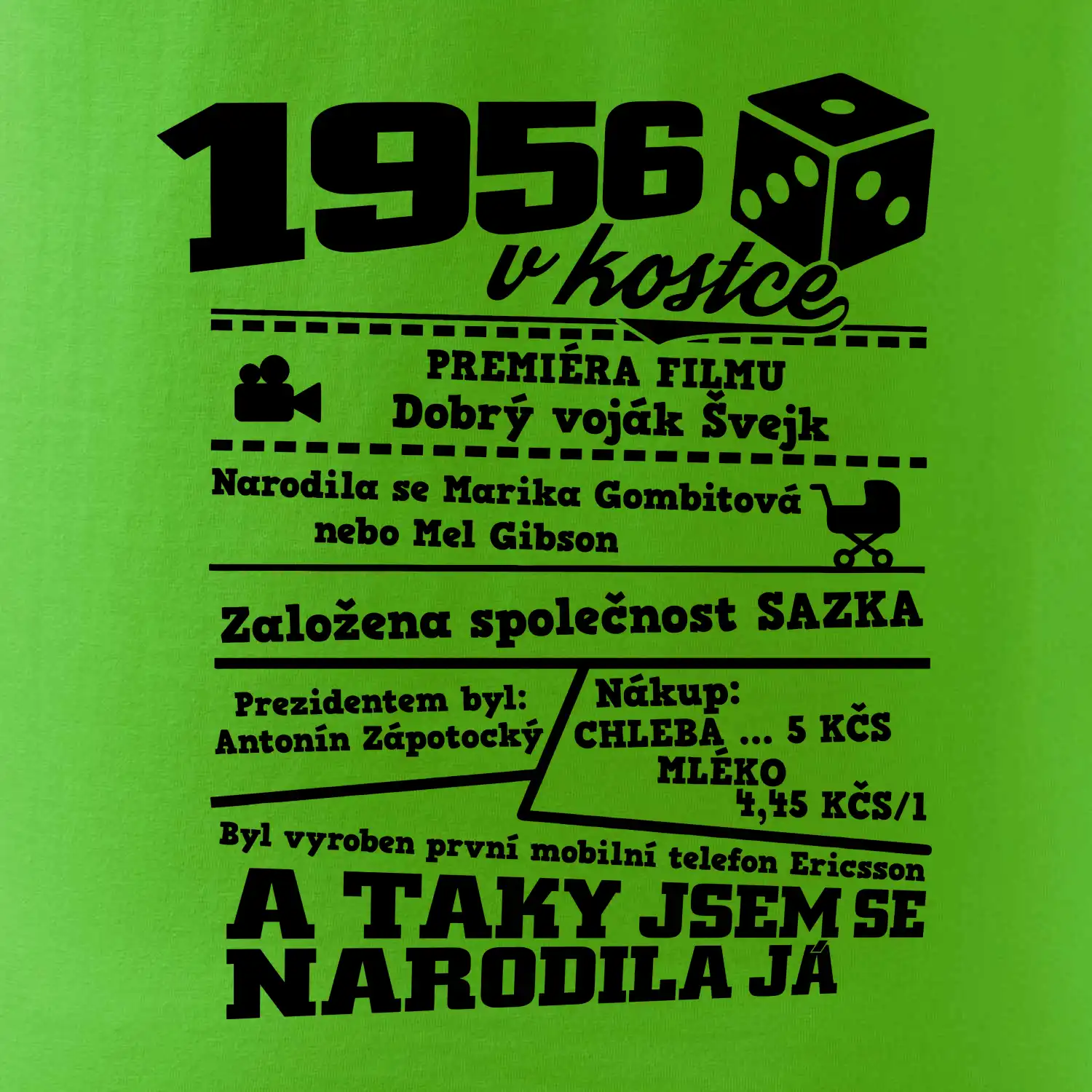 1956 v kostce