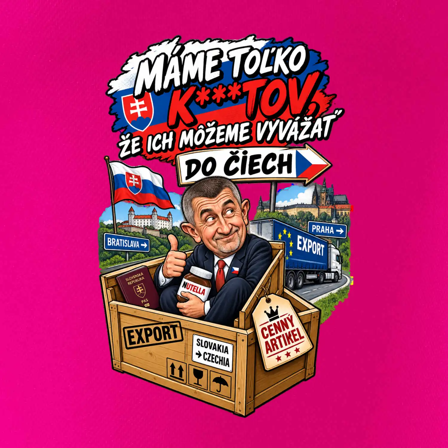 Máme toľko kktov, že ich môžeme vyvážať do Čiech