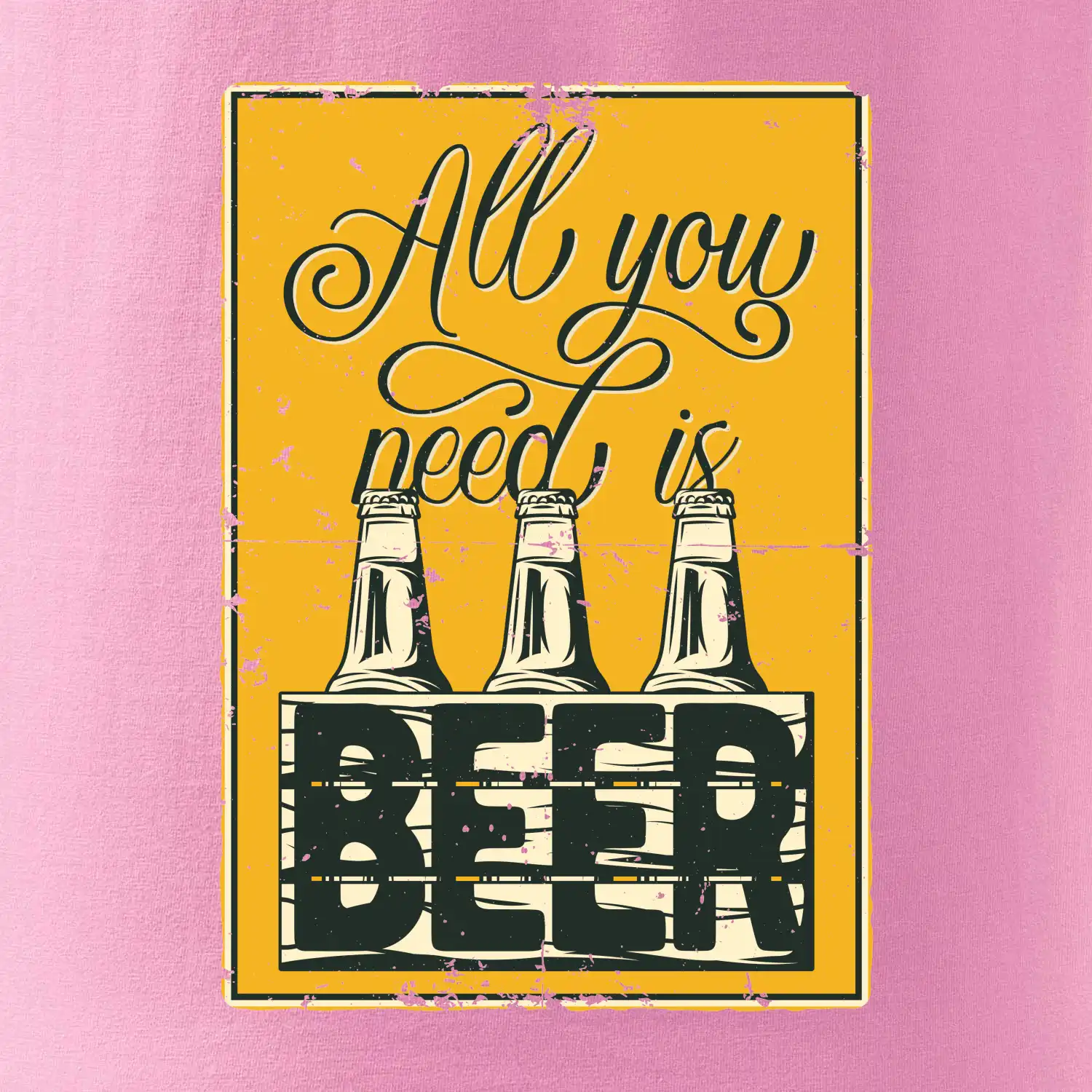 All you need is beer