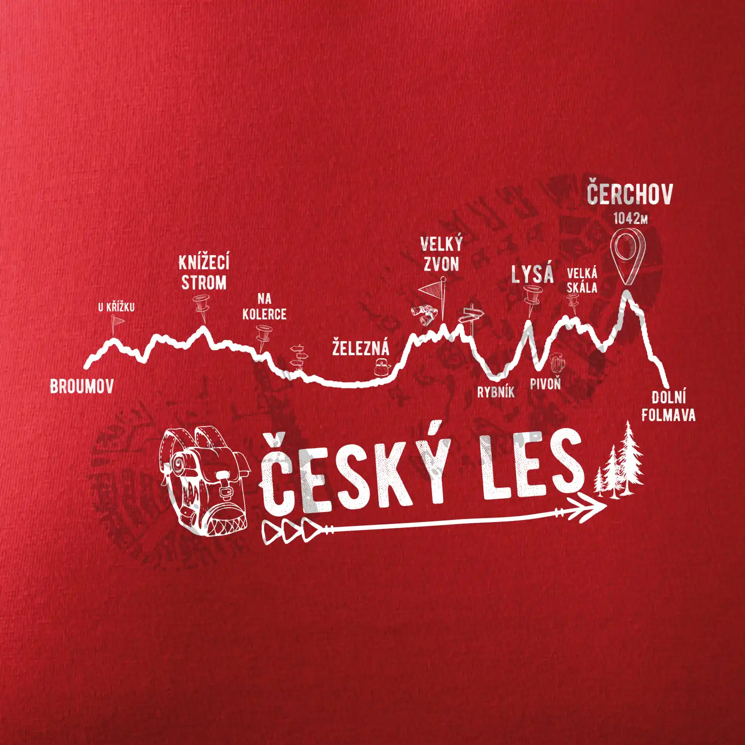 Profil Český les