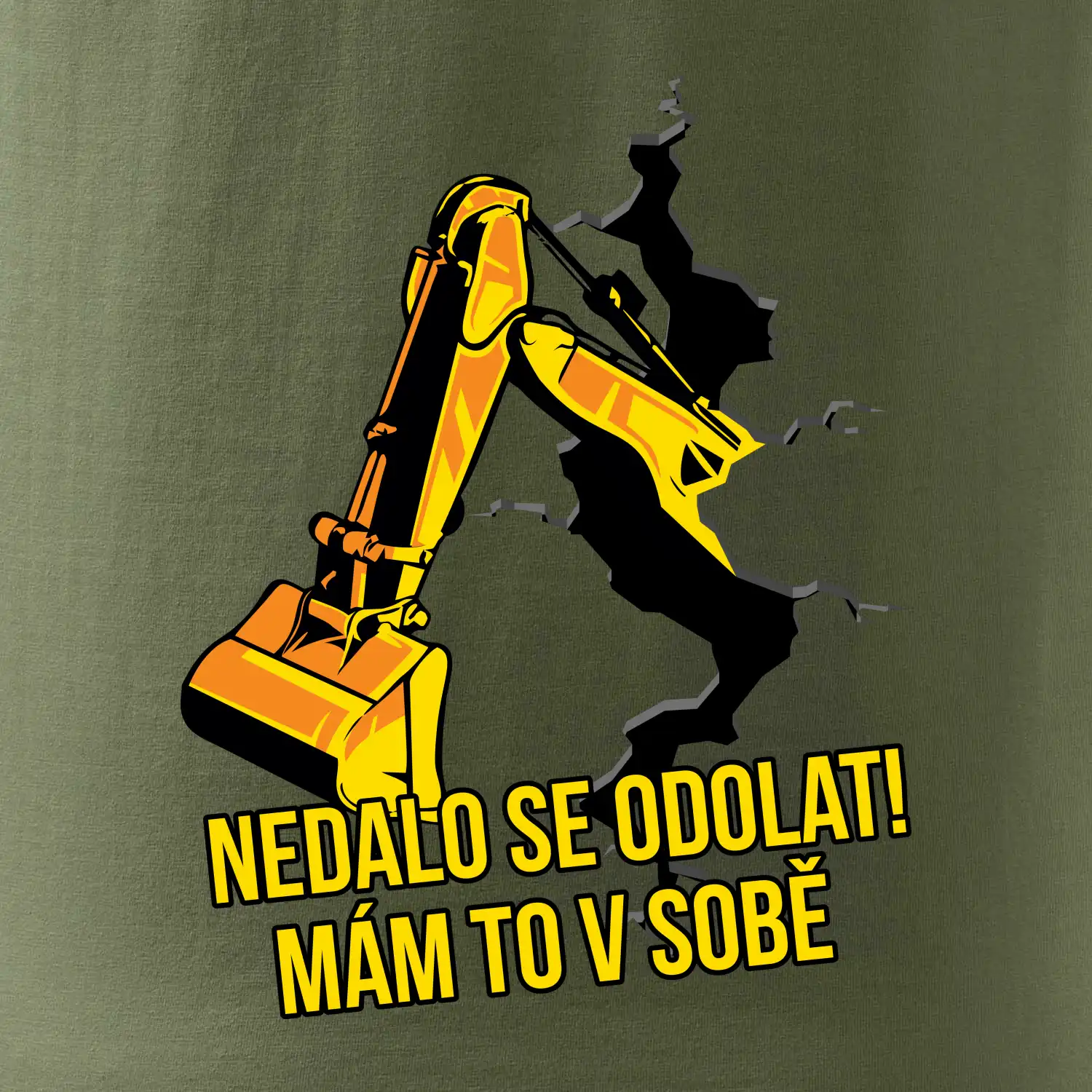 Nedalo se odolat, mám to v sobě bagr