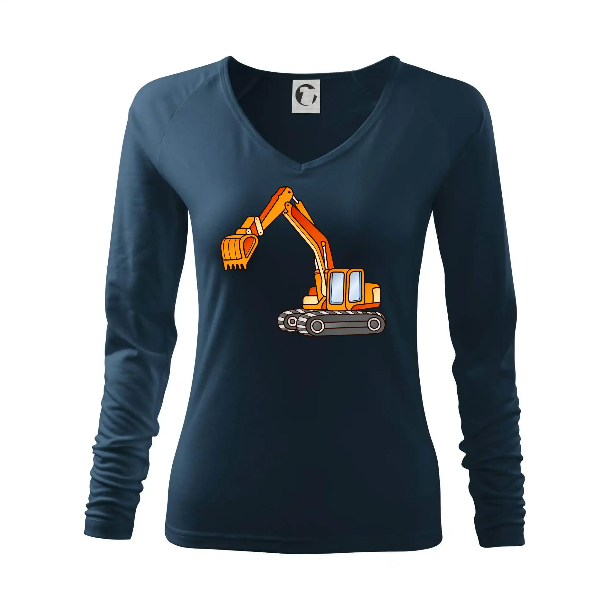 Bagr bez nápisu oranžový