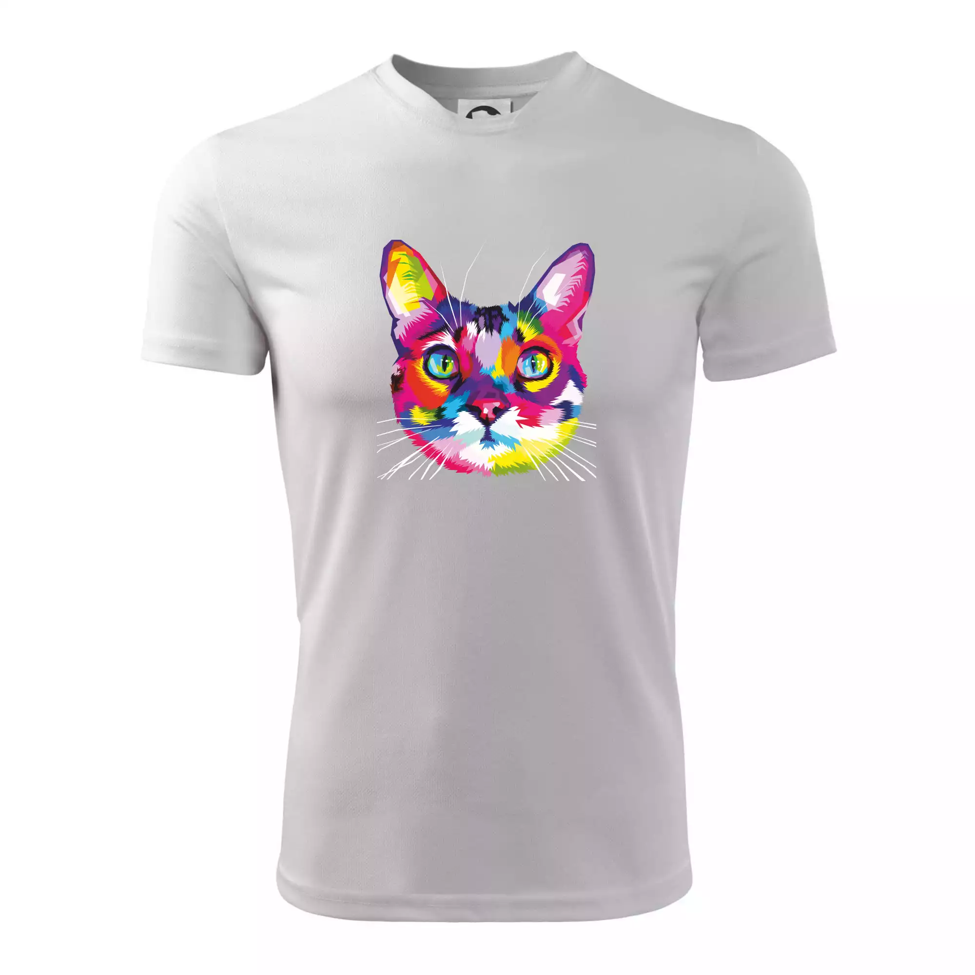 Kočka duhová hlava