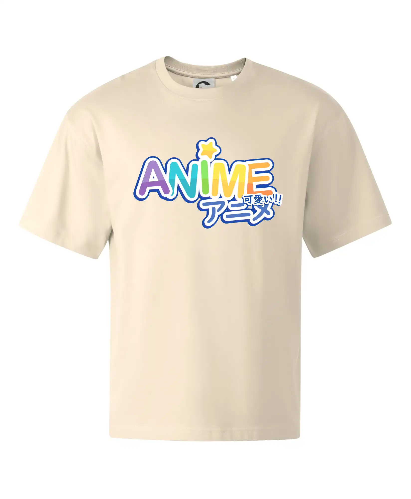Anime nápis duhový
