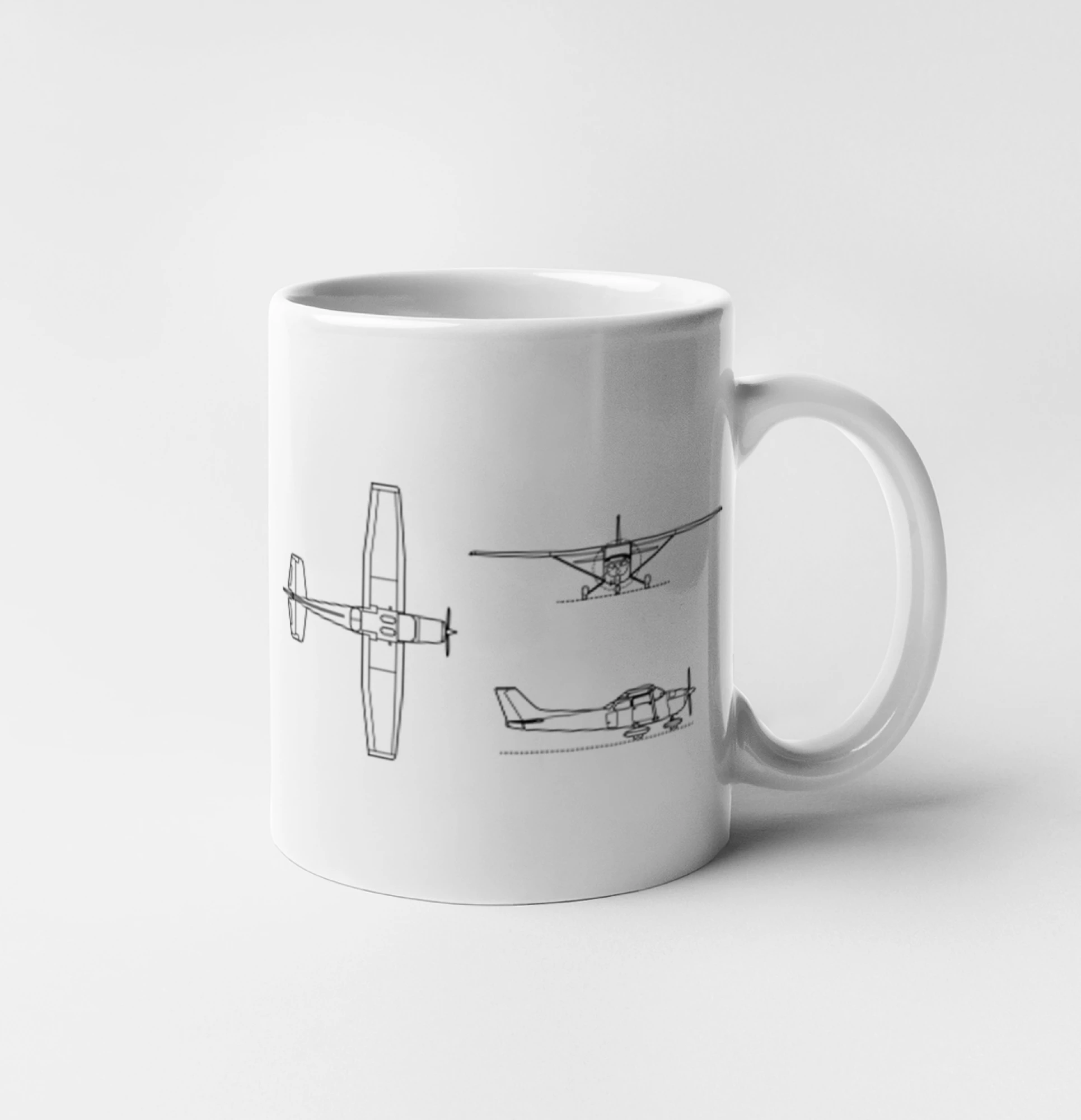 Obrys Cessna 172 Skyhawk