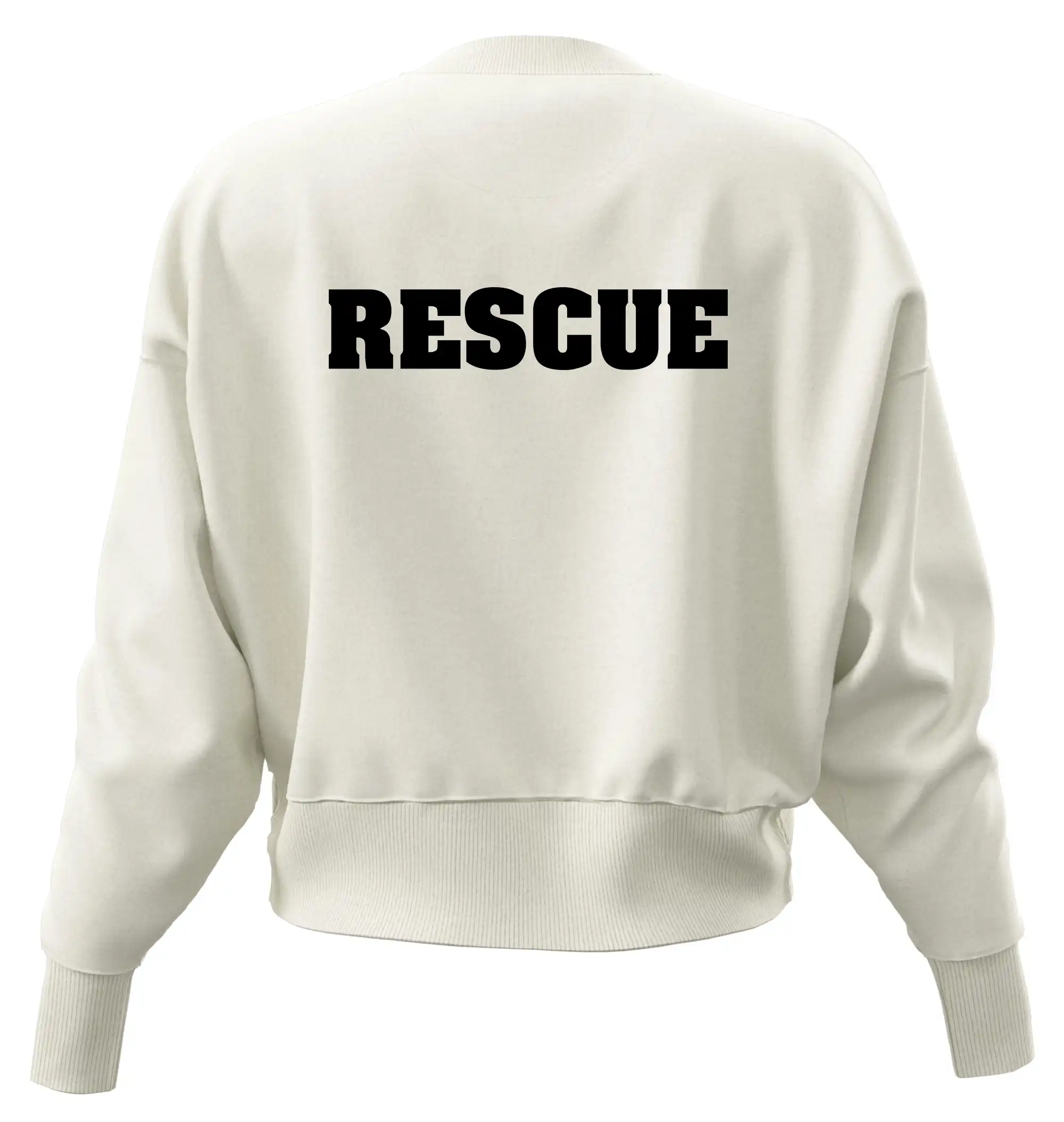 Rescue - Hvězda na prsu +  nápis na zádech