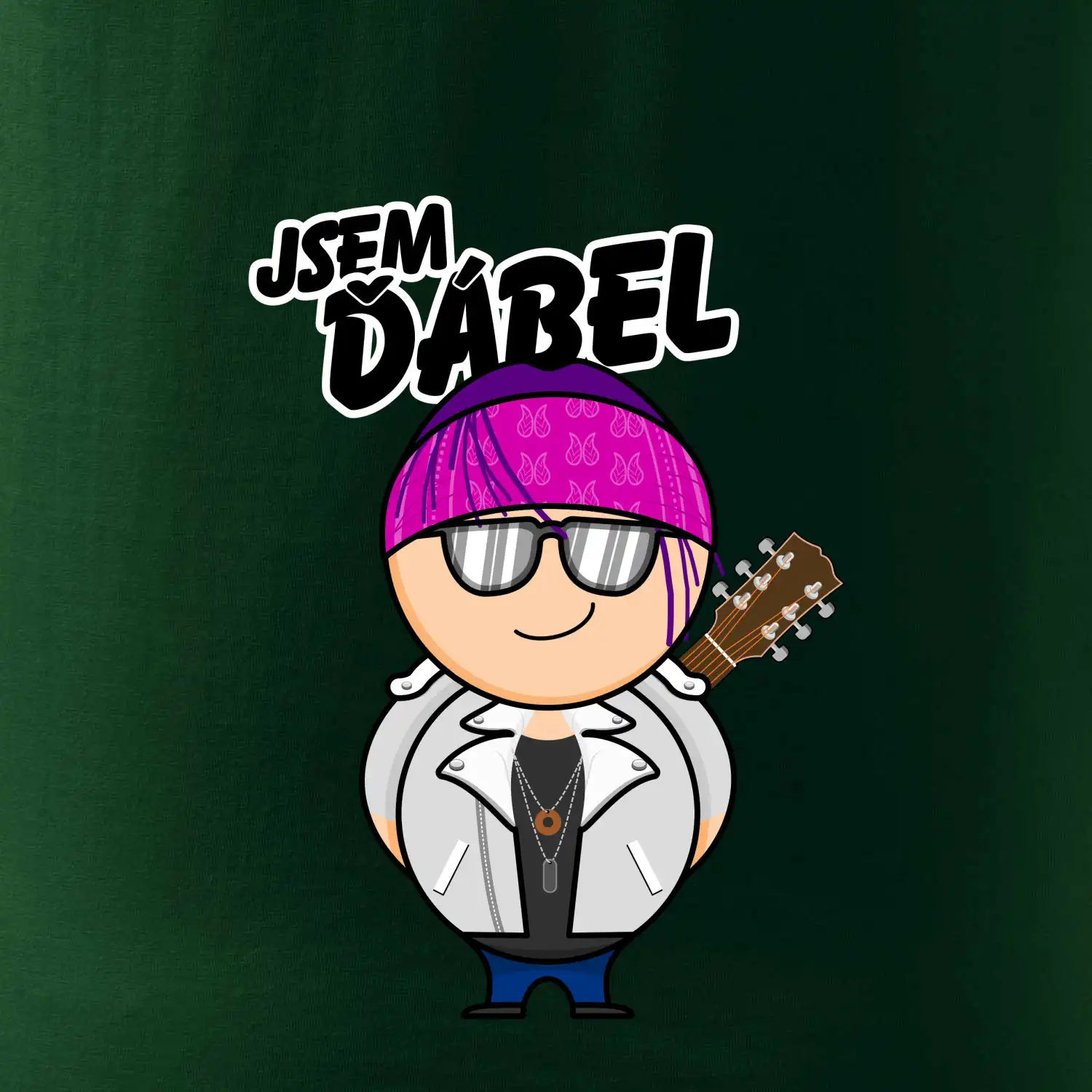 Jsem ďábel muzikant rocker