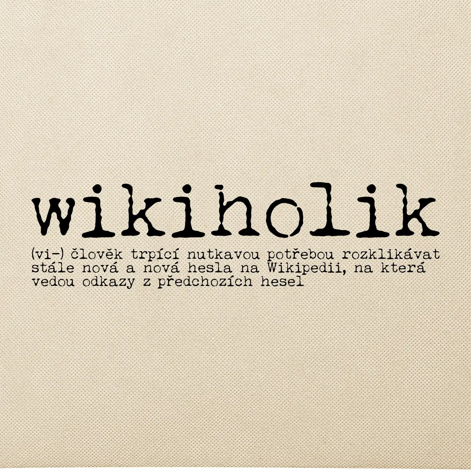 Čeština 2.0 - wikiholik