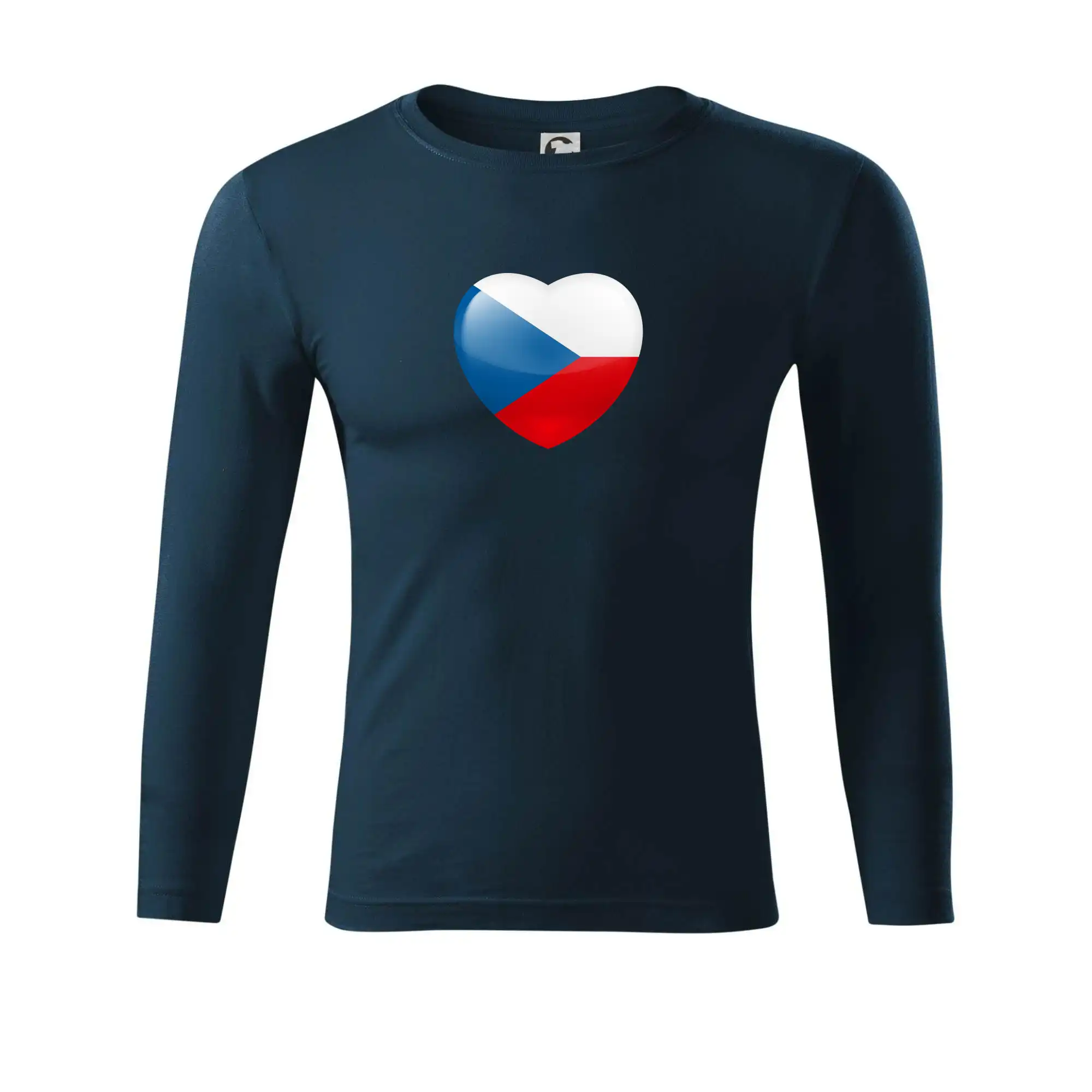 Česká vlajka srdce