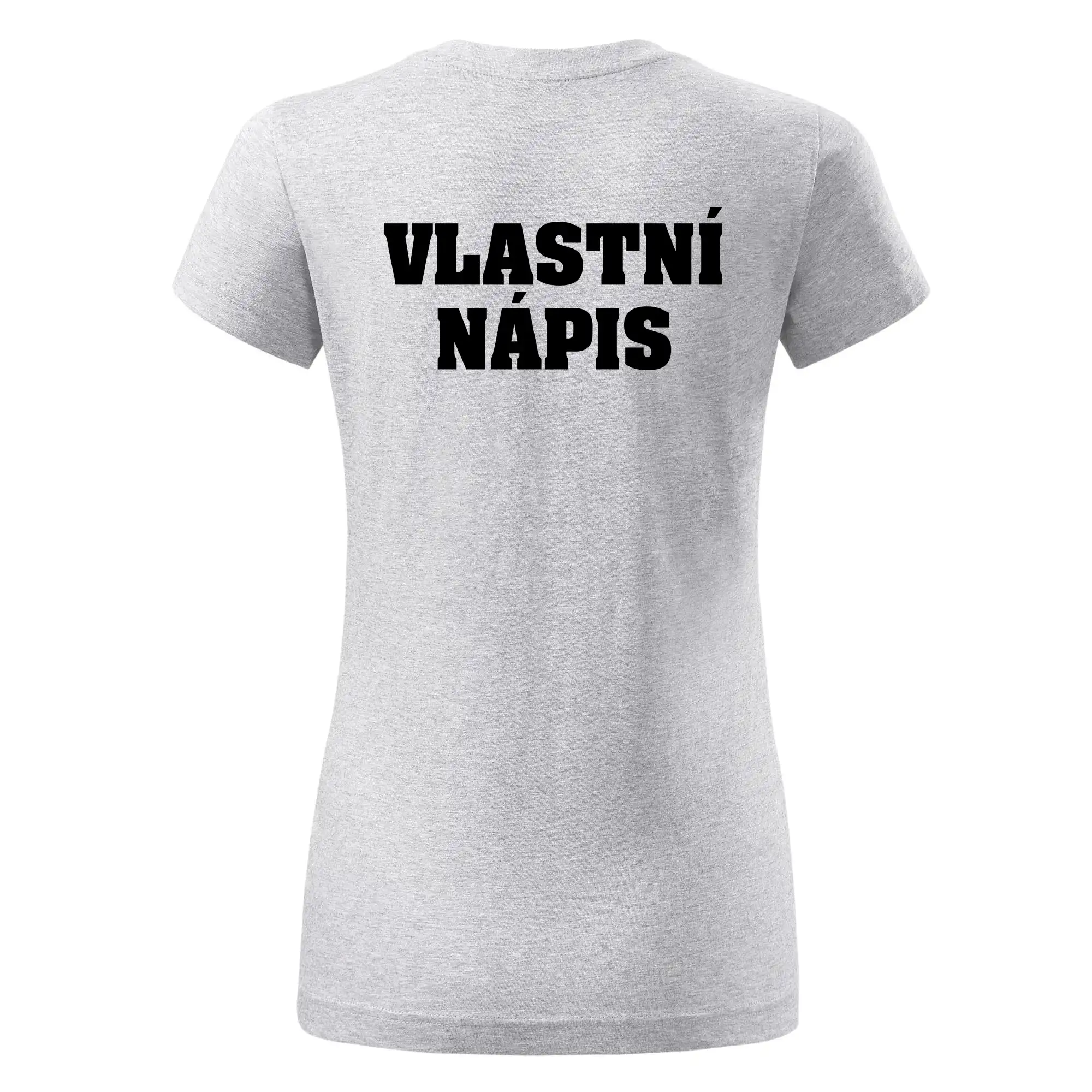 Hvězda života - vlastní nápis vpředu a vzadu