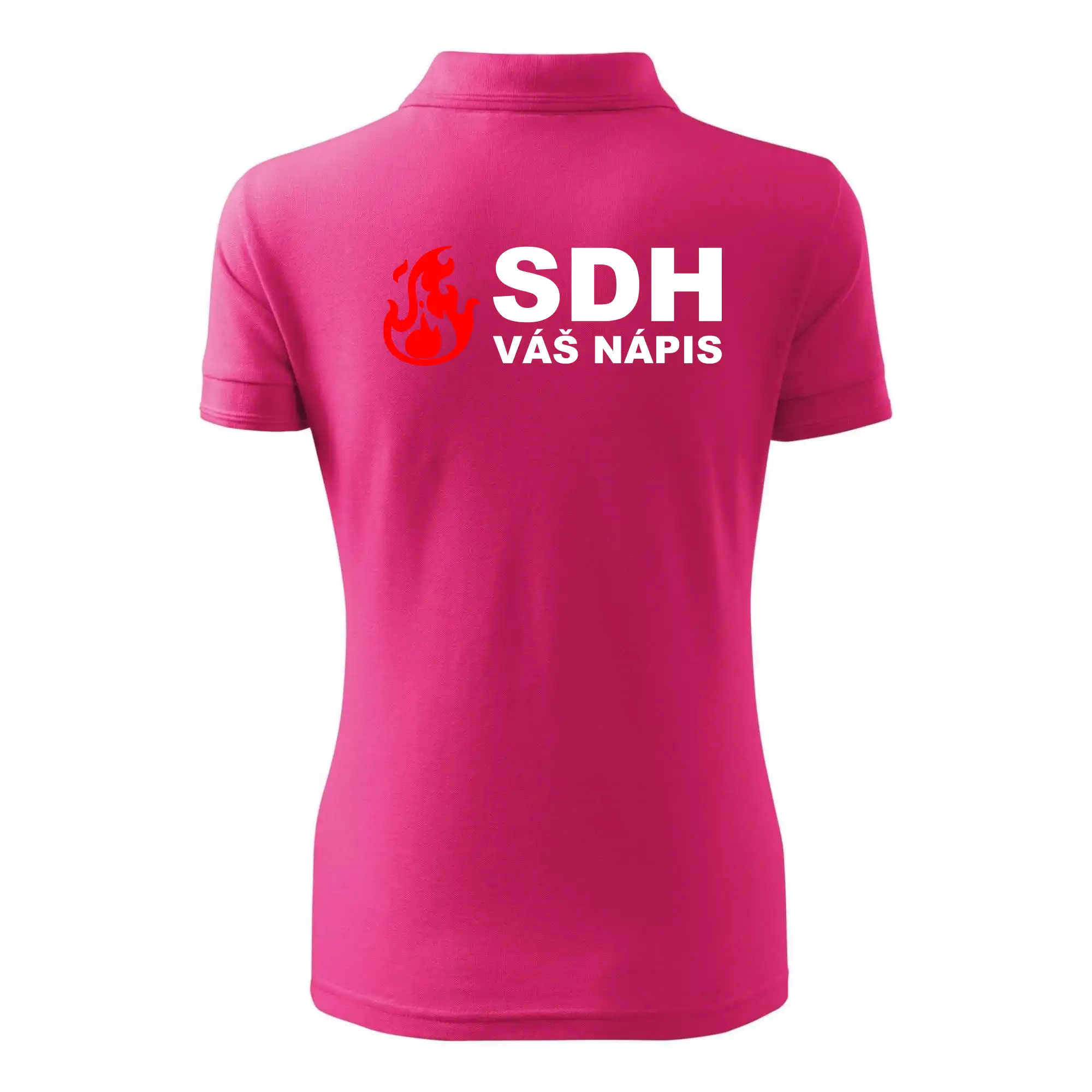 SDH nápis (oheň, firesport, název sboru - vlastní nápis)