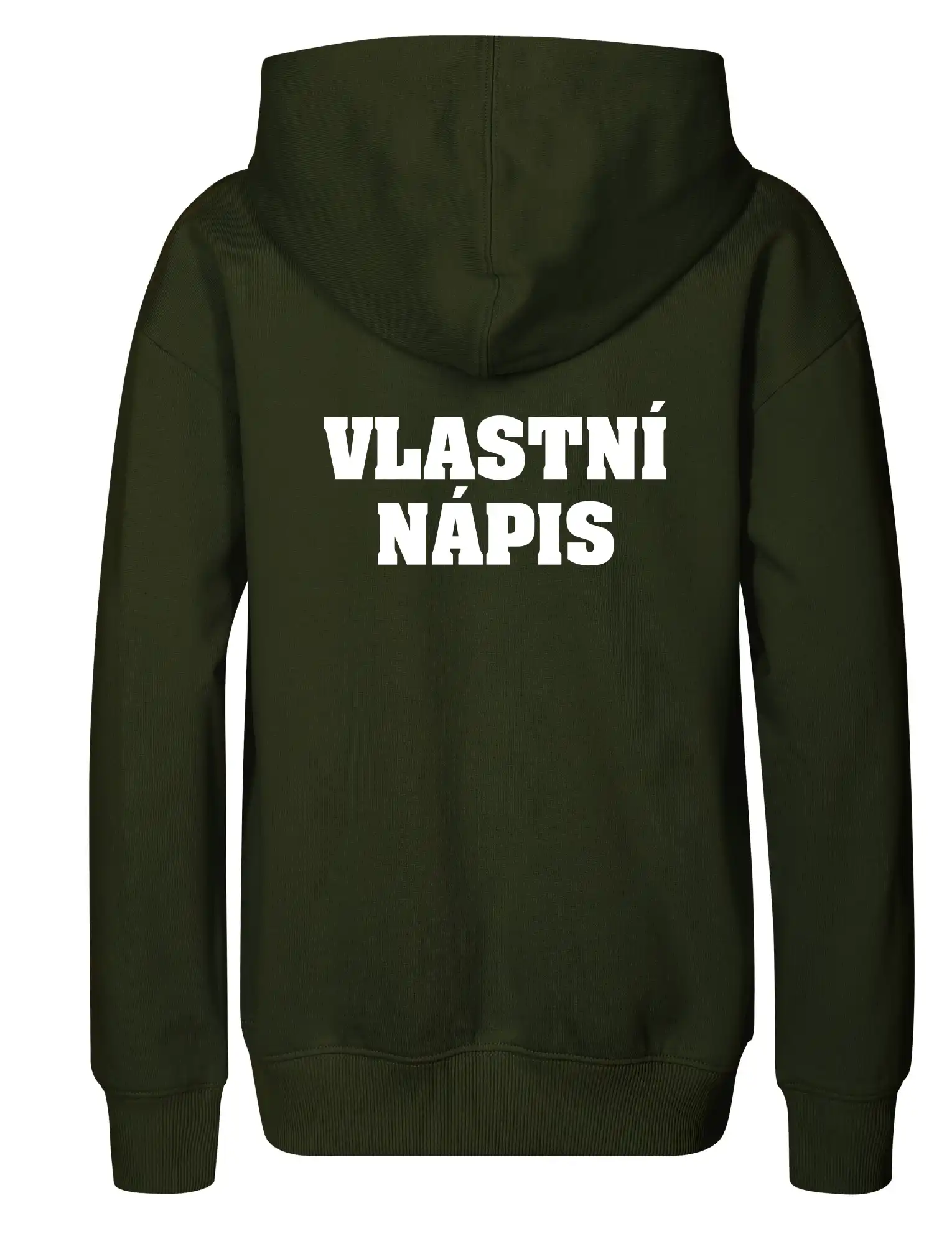 Hvězda života - vlastní nápis vpředu a vzadu