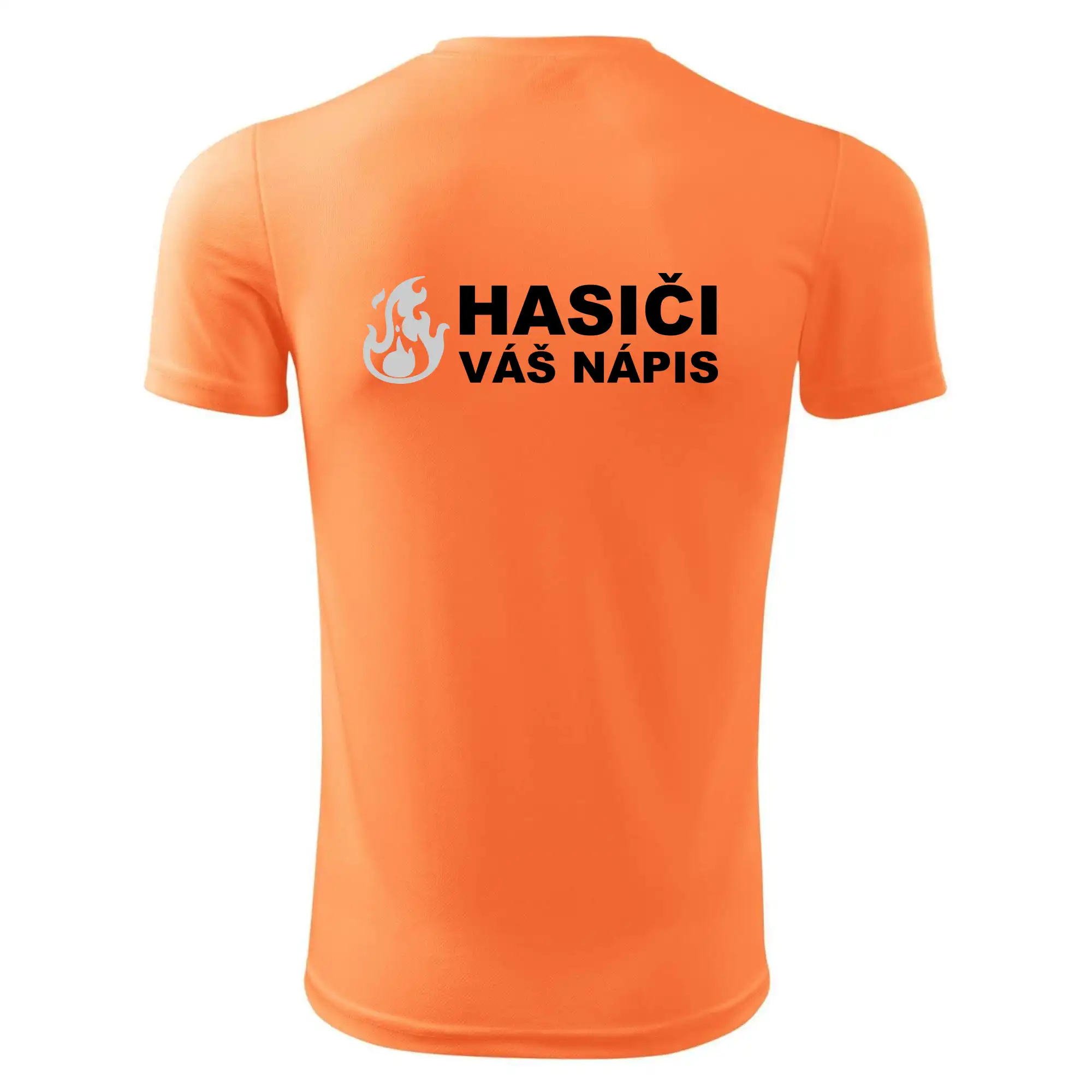 Hasiči REFLEXNÍ (oheň, Firesport, název sboru - vlastní nápis)