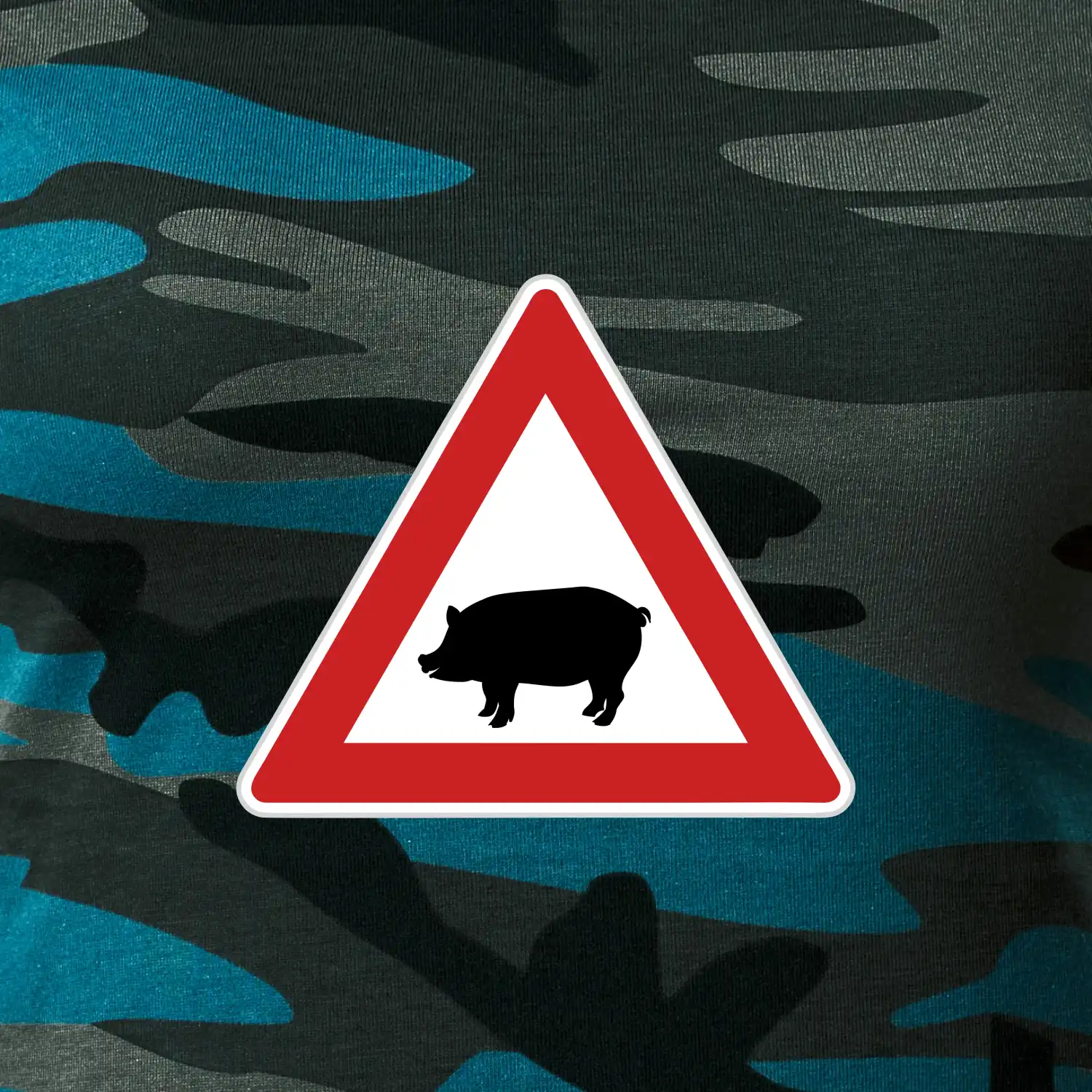 Dopravní značka - Pozor prase domácí