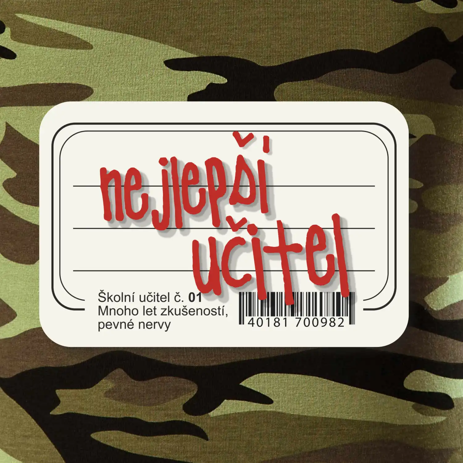 Nejlepší učitel sešit