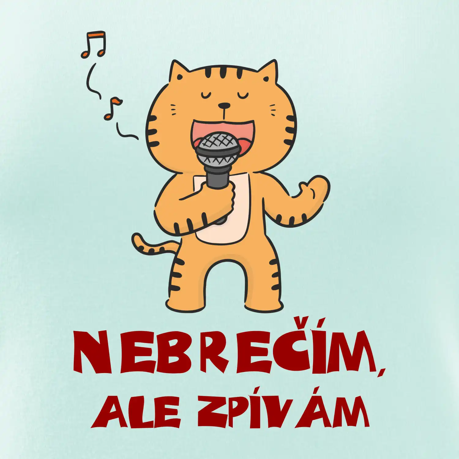 Nebrečím, ale zpívám