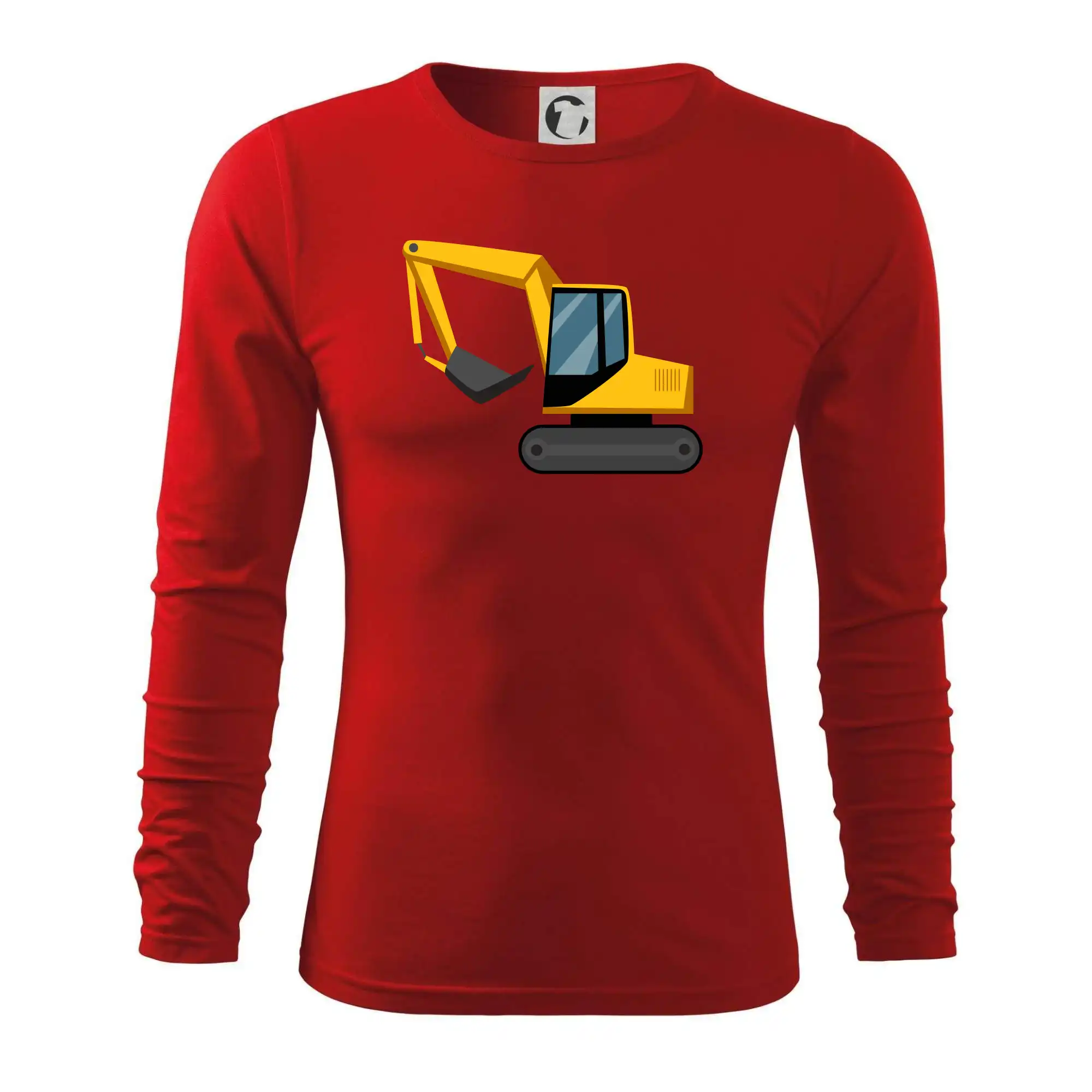 Bagr bez nápisu  z boku