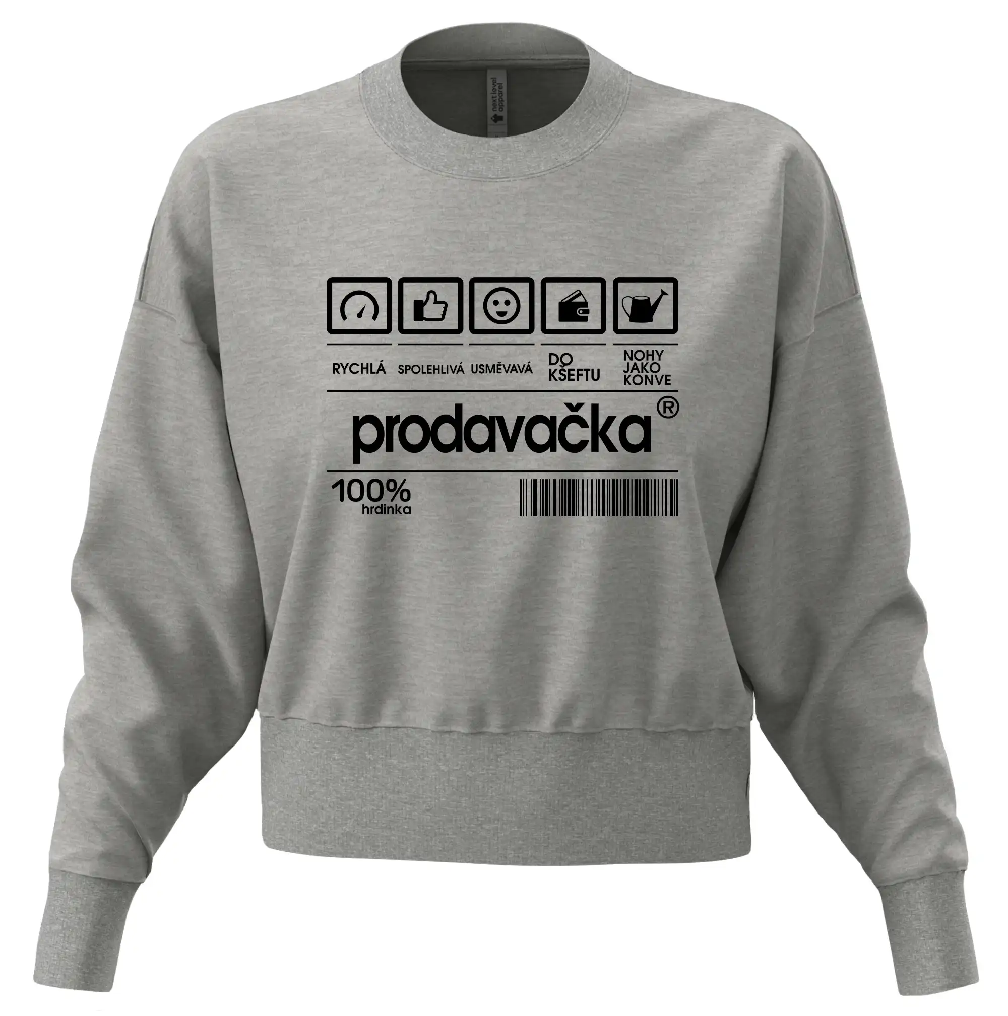 Čárový kód - Prodavačka