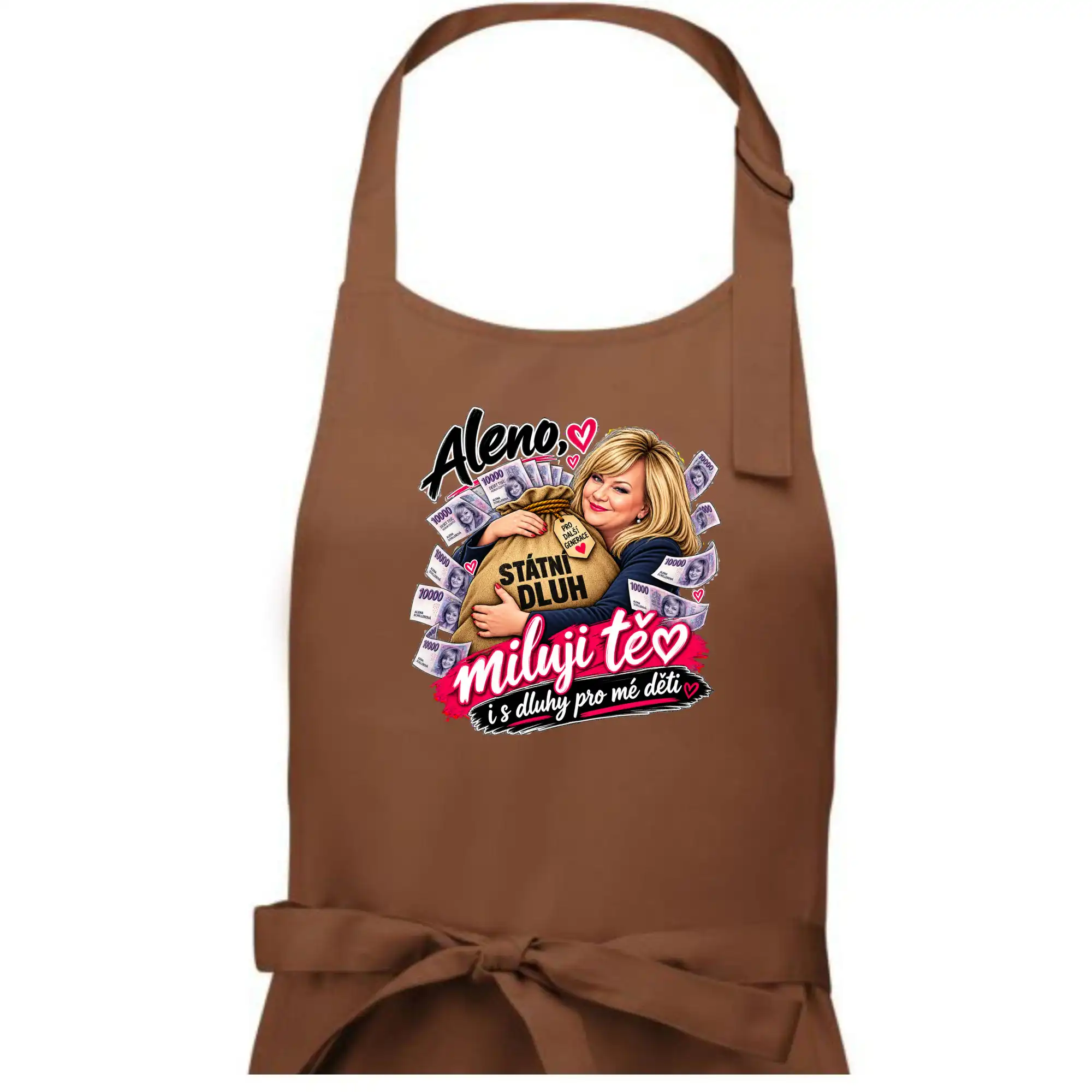 Aleno, miluji tě i s dluhy pro mé děti
