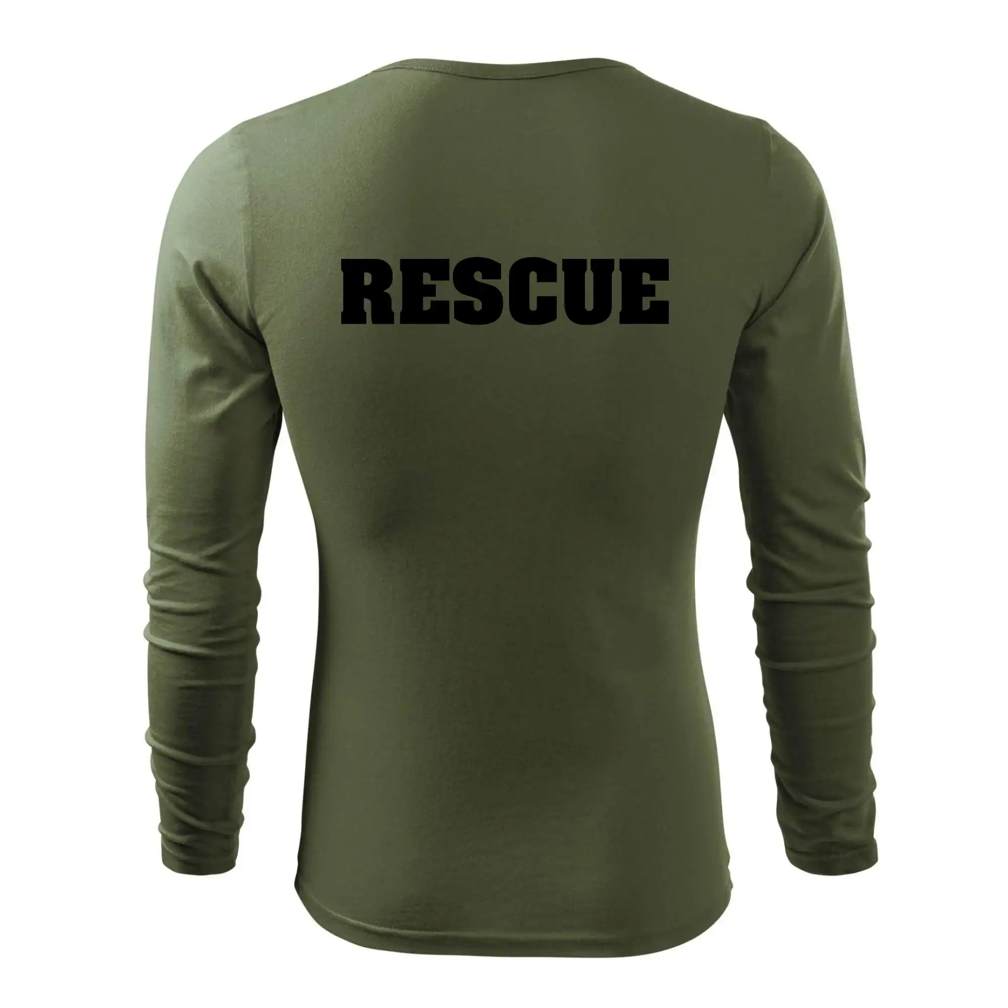 Rescue - Hvězda na prsu +  nápis na zádech