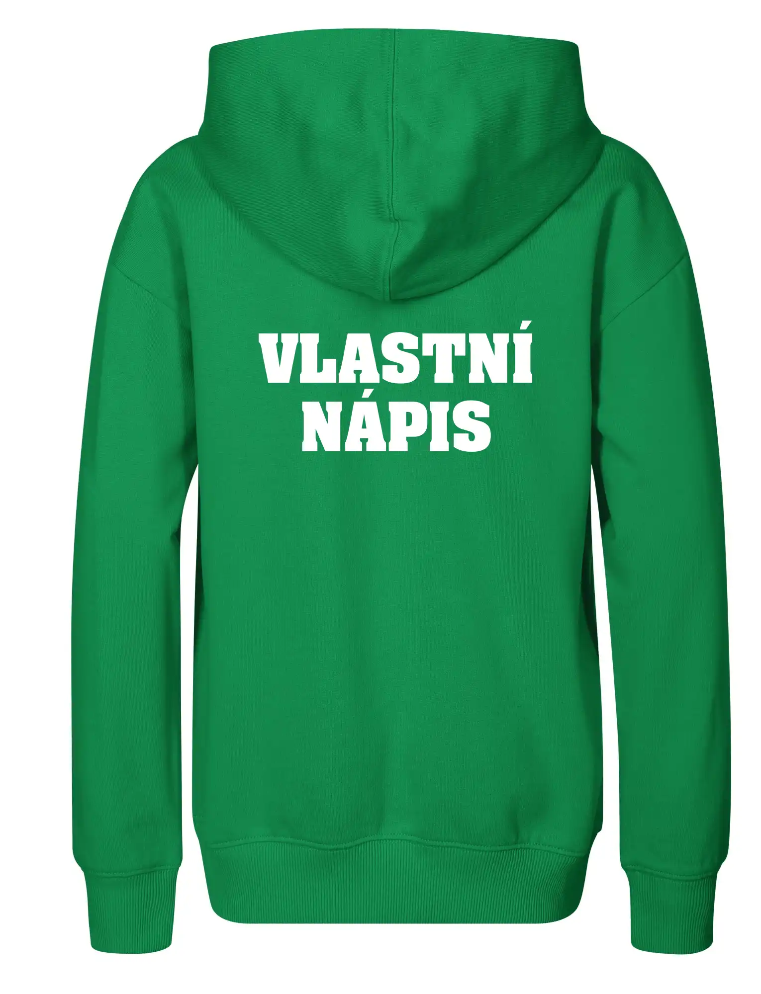 Hvězda života - vlastní nápis vpředu a vzadu