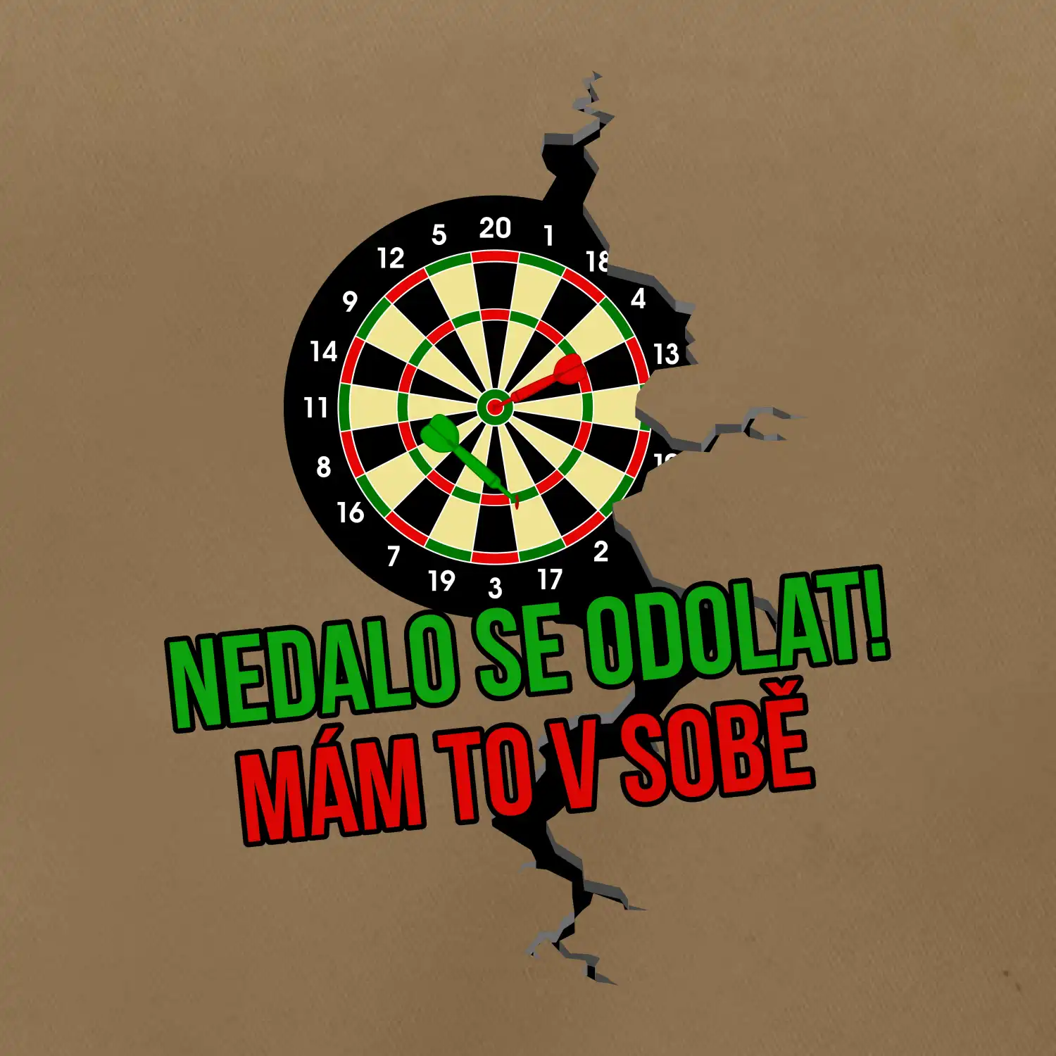 Nedalo se odolat, mám to v sobě šipky