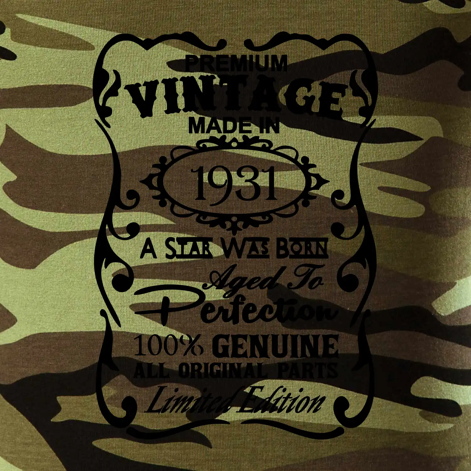 Vintage Etiketa - 1931