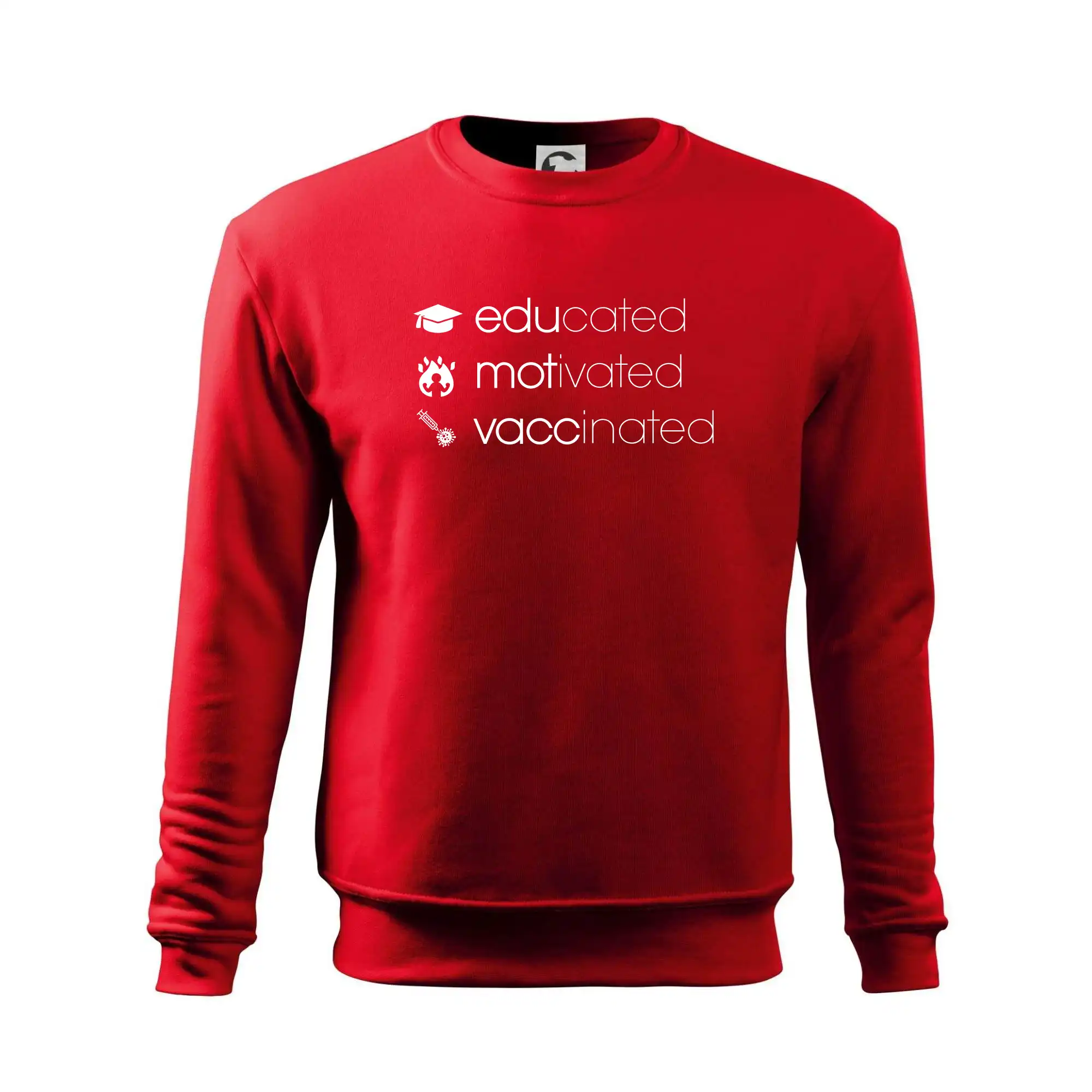 Educated motivated vaccinated