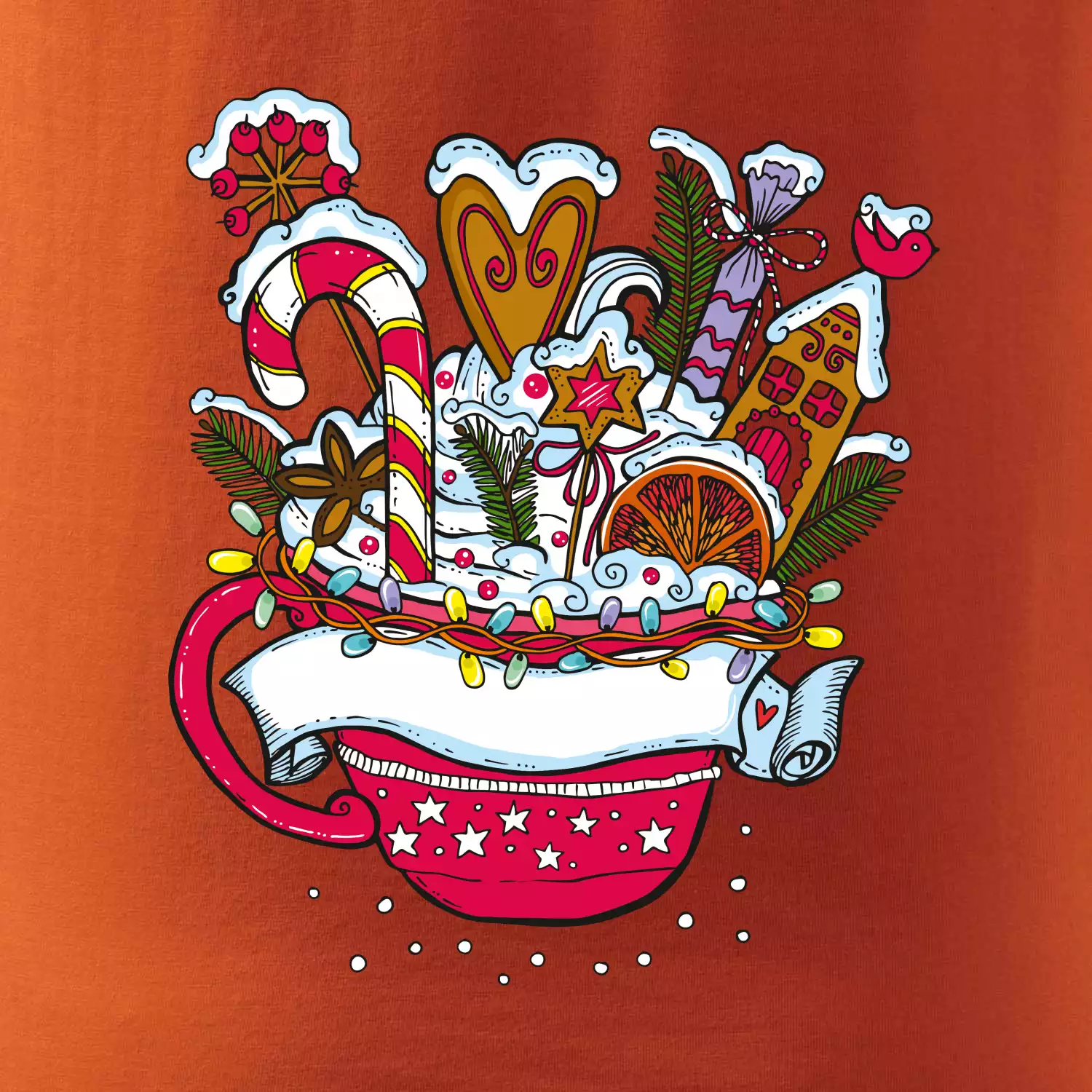 Vánoční Punč - hrneček (Pecka design)