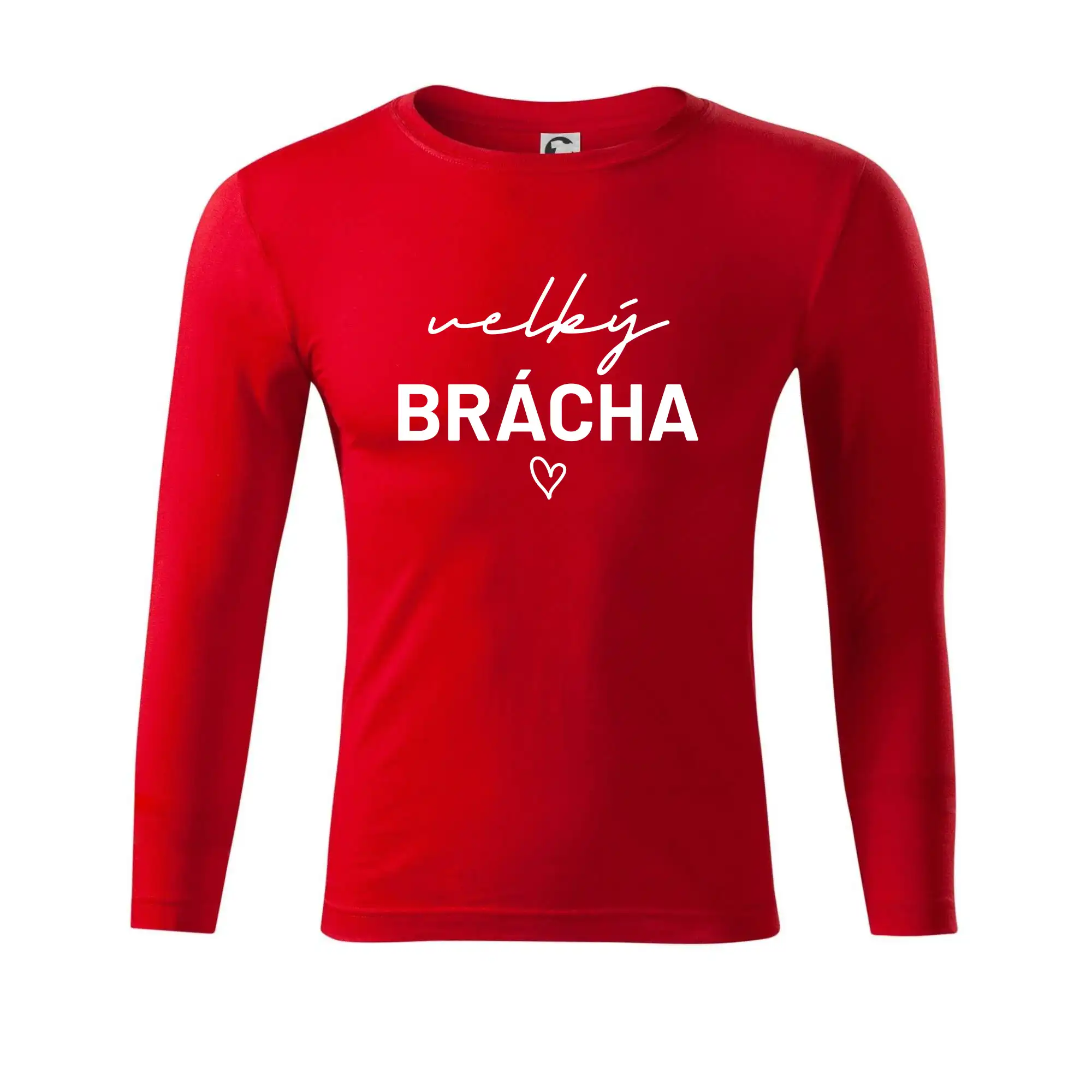 Velký brácha - nápis na prsou