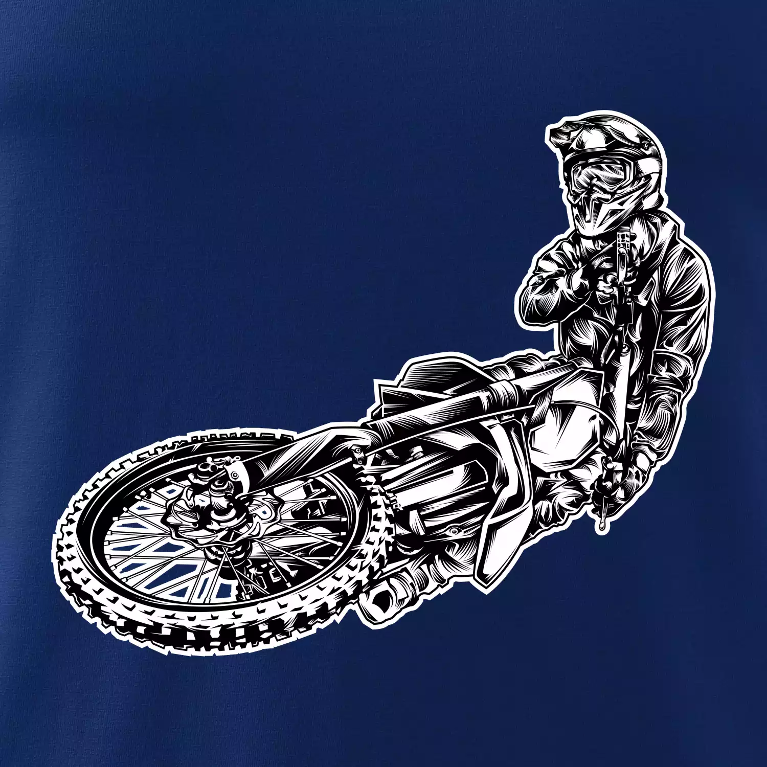 Motocross letec
