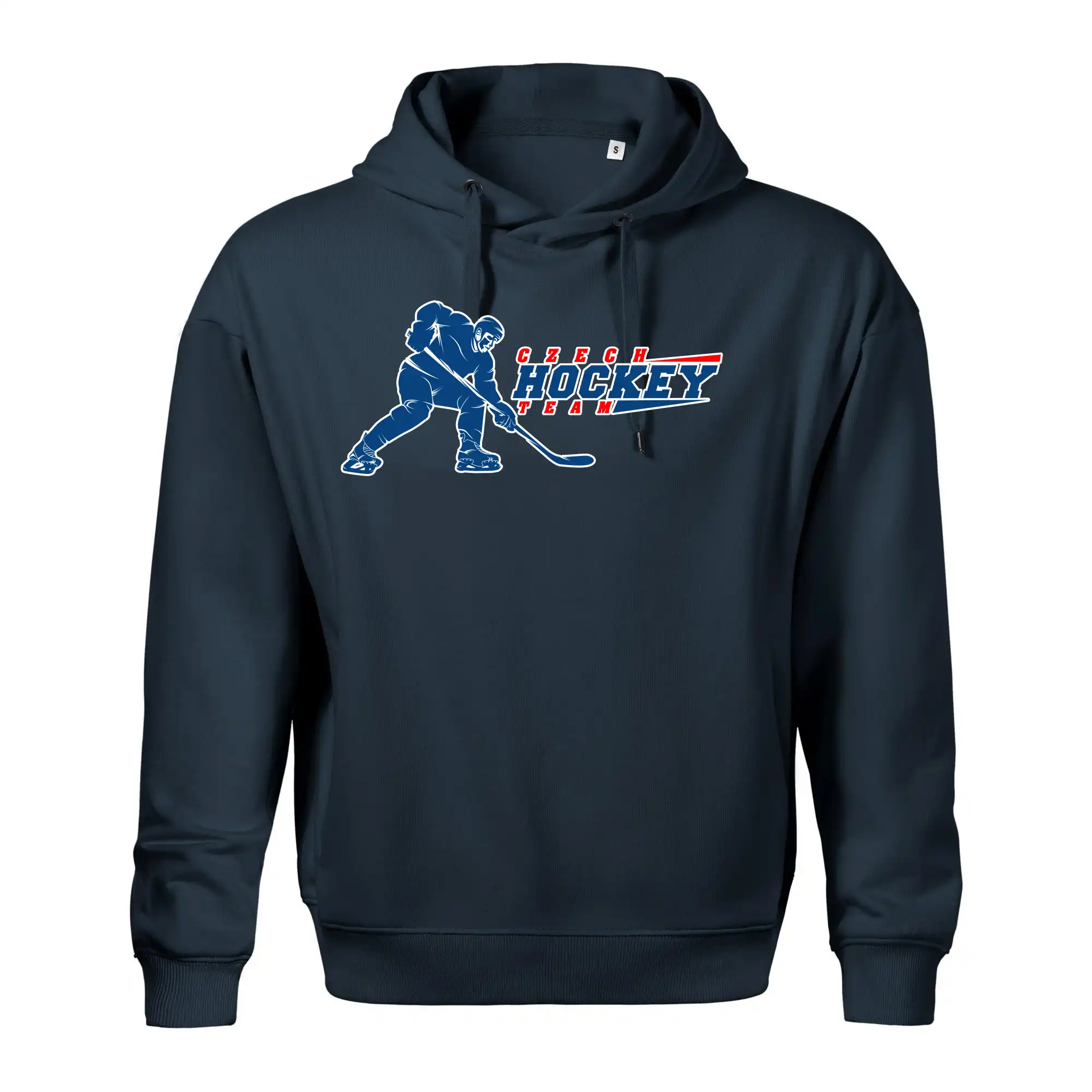 Czech hockey team - hokejista + nápis - Mistrovství světa v ledním hokeji 2025