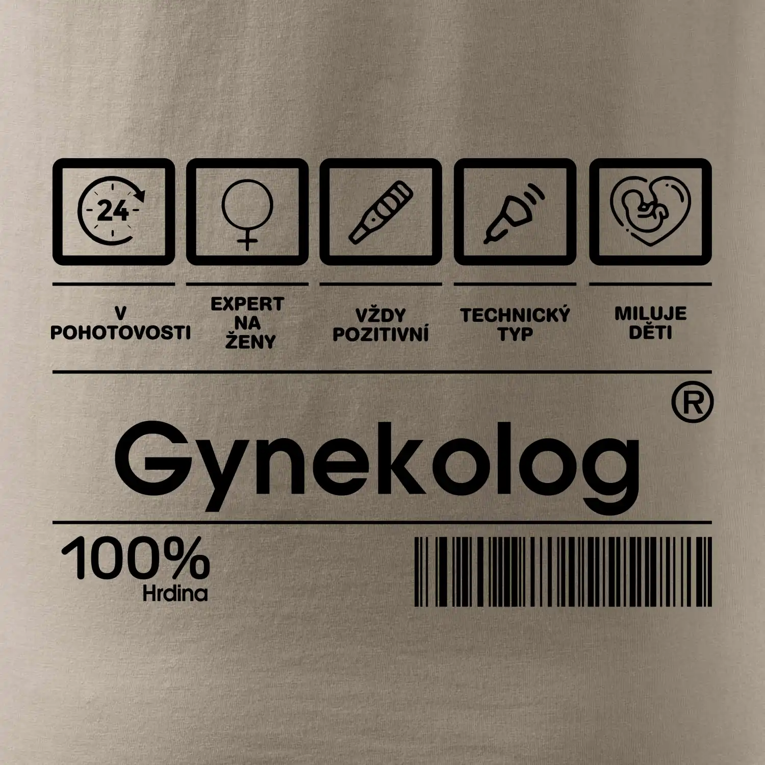 Čárový kód - gynekolog