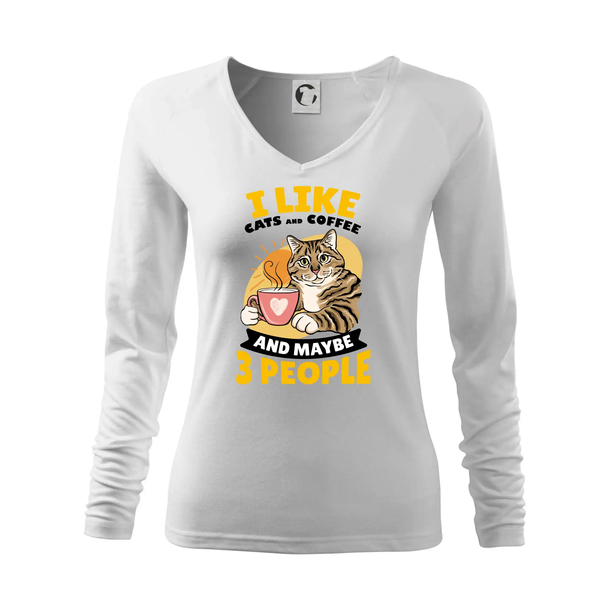 I like cats and coffee and maybe 3 people