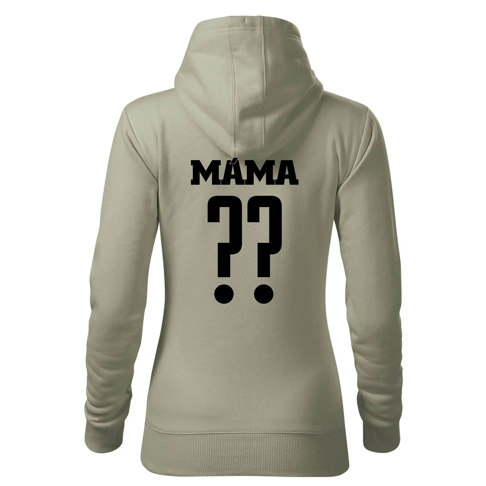 Máma - dres se jménem a číslem